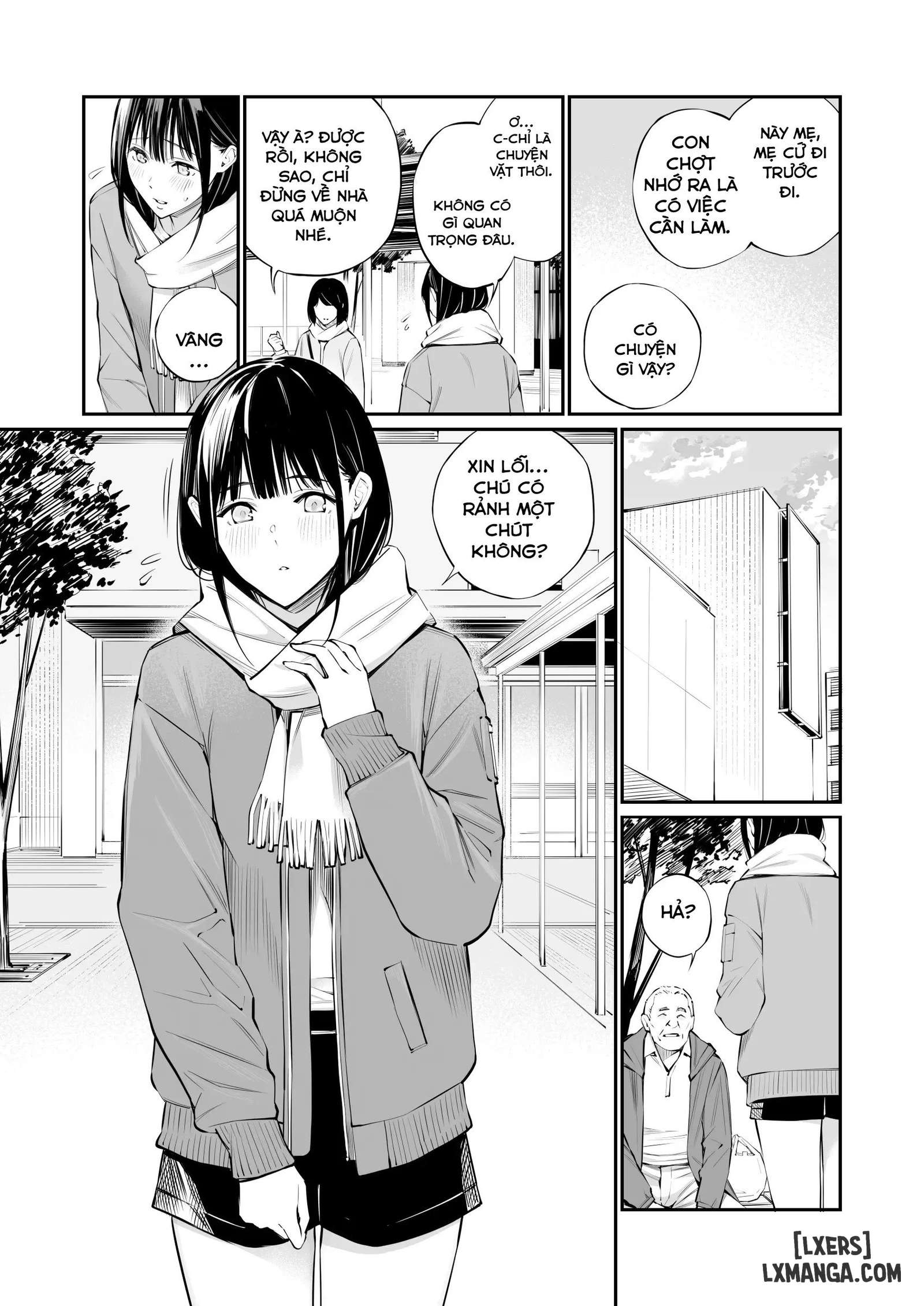 HentaiVN.net - Ảnh 17 - Cái lỗ được lấp đầy bởi mấy lão già - Chap 2 - Part 1