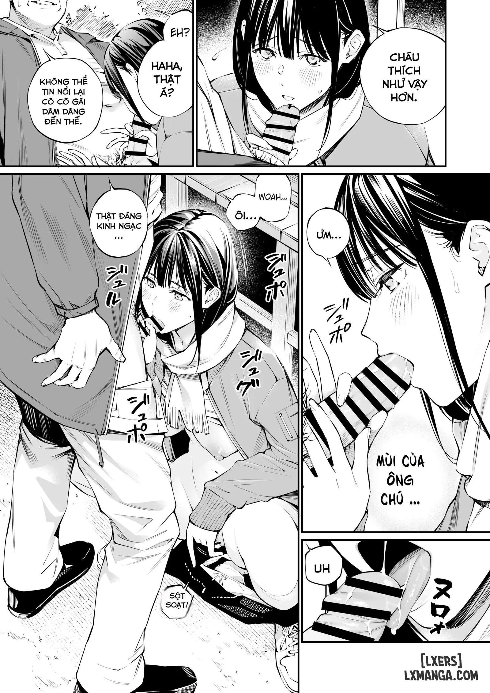 HentaiVN.net - Ảnh 19 - Cái lỗ được lấp đầy bởi mấy lão già - Chap 2 - Part 1