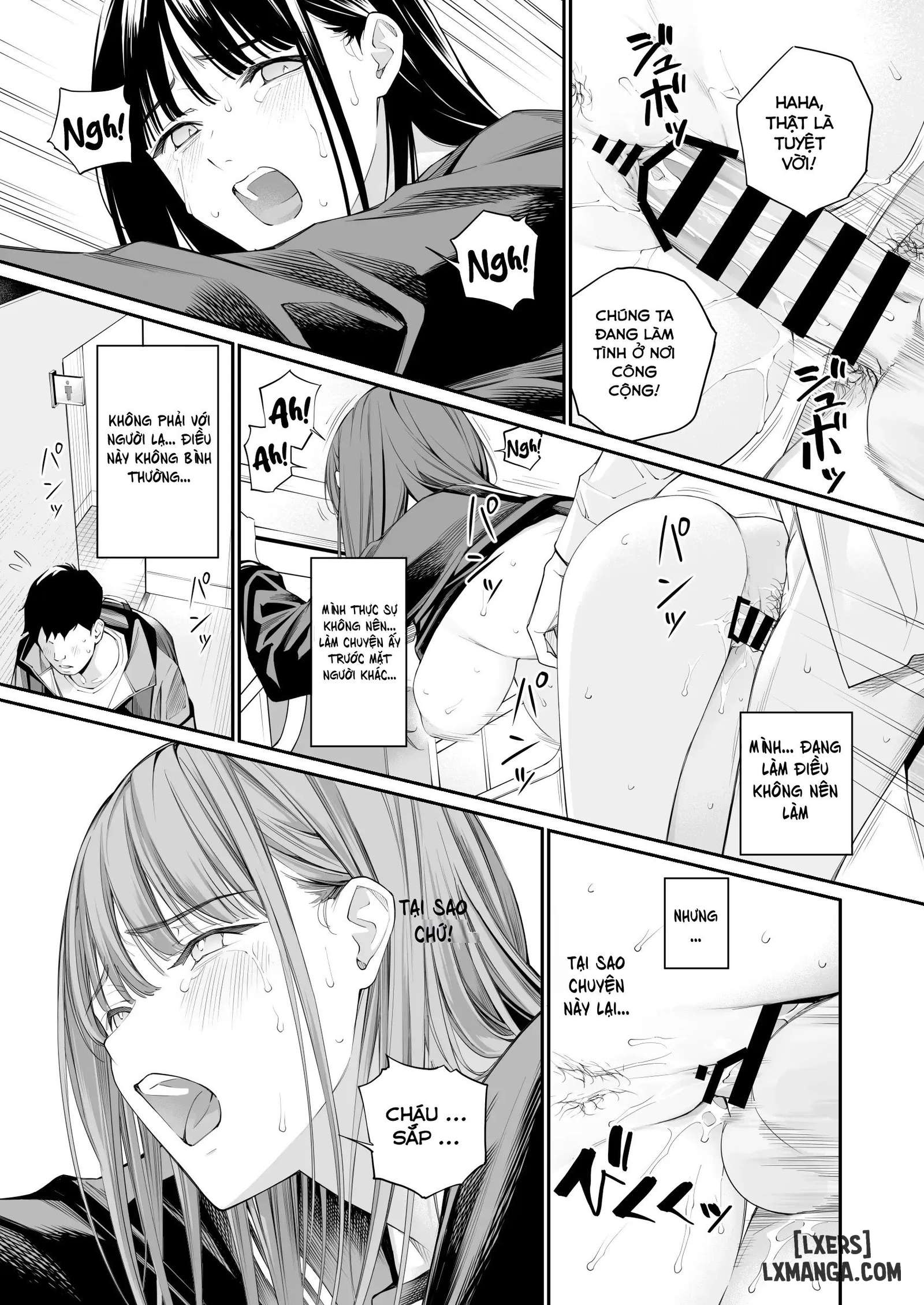 HentaiVN.net - Ảnh 51 - Cái lỗ được lấp đầy bởi mấy lão già - Chap 2 - Part 1