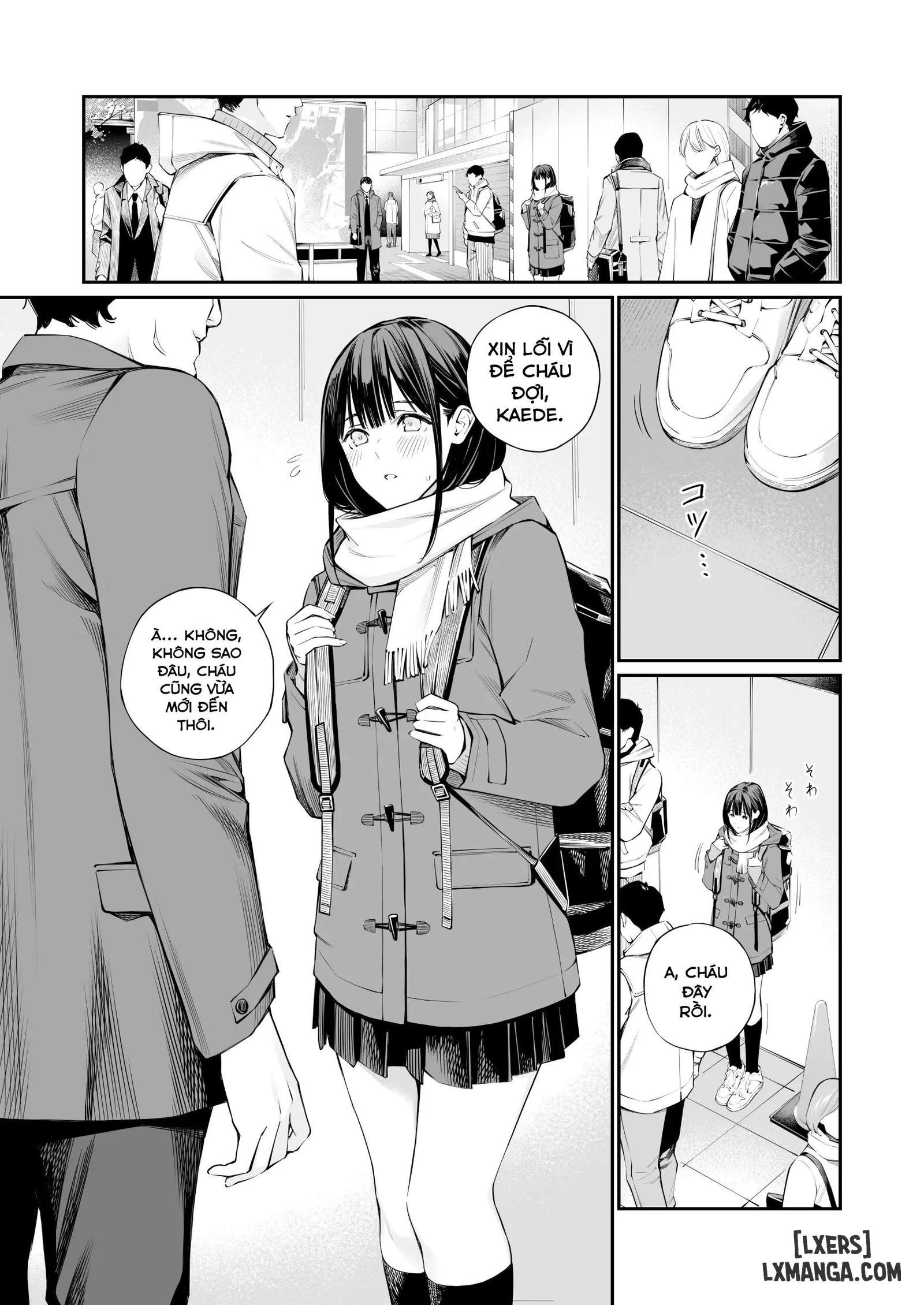 HentaiVN.net - Ảnh 6 - Cái lỗ được lấp đầy bởi mấy lão già - Chap 2 - Part 1