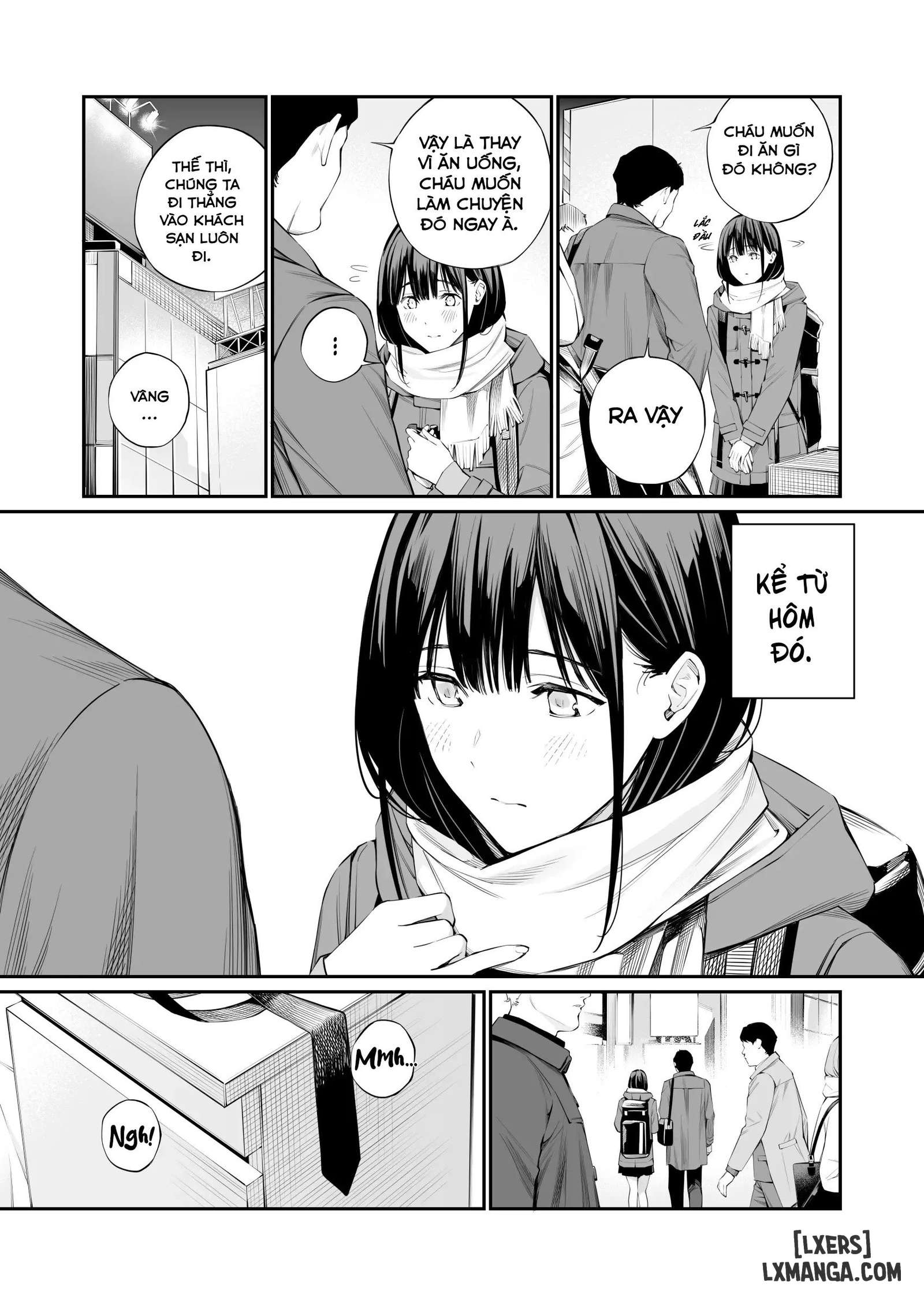 HentaiVN.net - Ảnh 7 - Cái lỗ được lấp đầy bởi mấy lão già - Chap 2 - Part 1