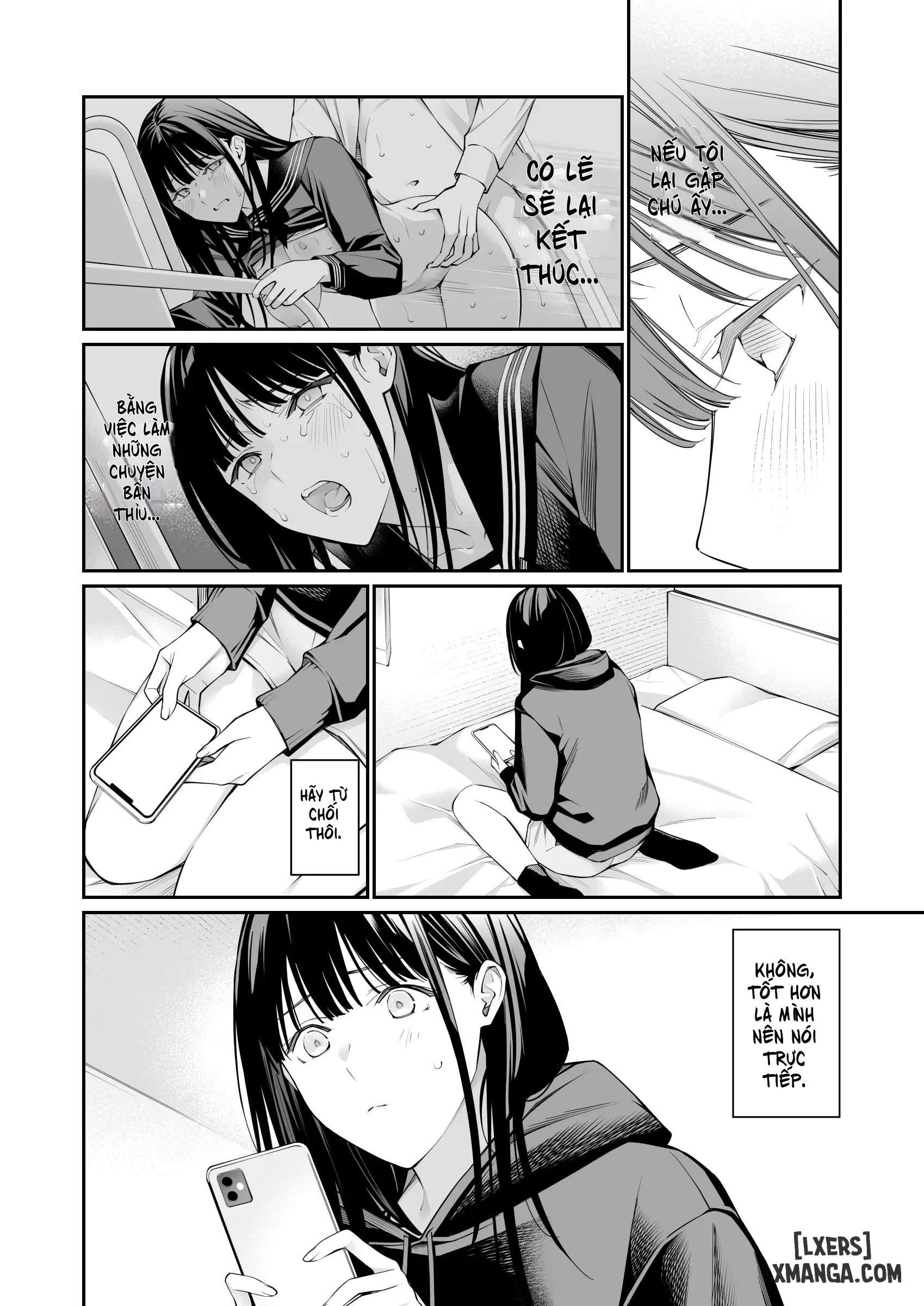 HentaiVN.net - Ảnh 7 - Cái lỗ được lấp đầy bởi mấy lão già - Chap 2 - Part 2