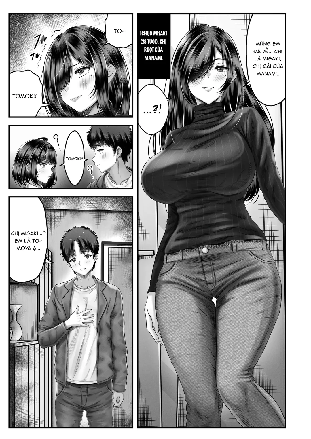 HentaiVN.net - Ảnh 24 - Làm tình với cặp chị em nóng bỏng - Ch. 1