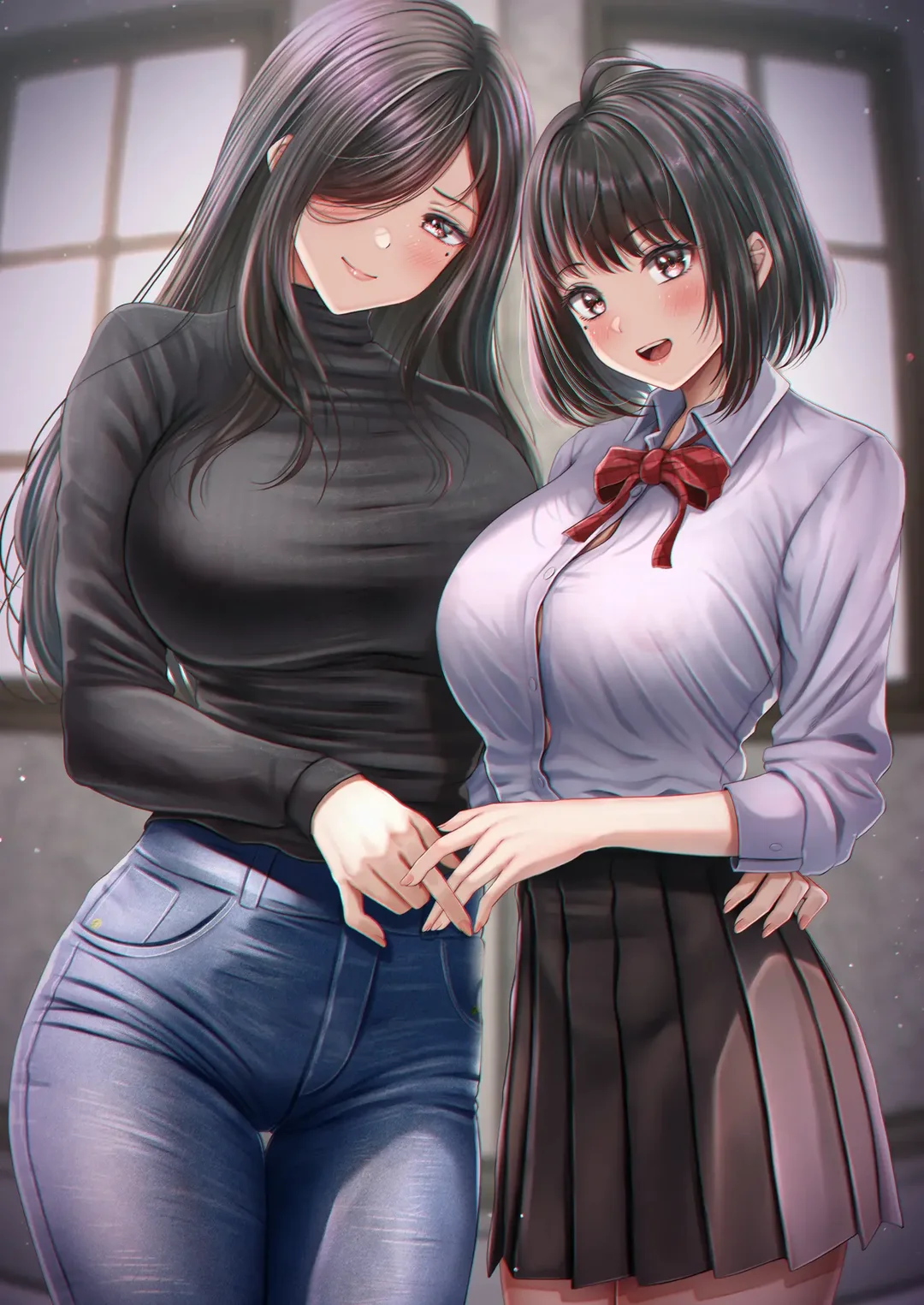 HentaiVN.net - Ảnh 38 - Làm tình với cặp chị em nóng bỏng - Ch. 1