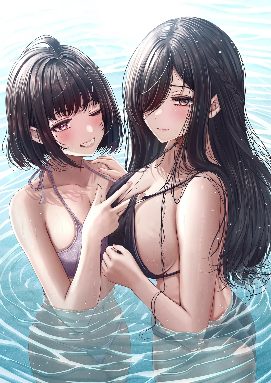 HentaiVN.net - Ảnh 39 - Làm tình với cặp chị em nóng bỏng - Ch. 1