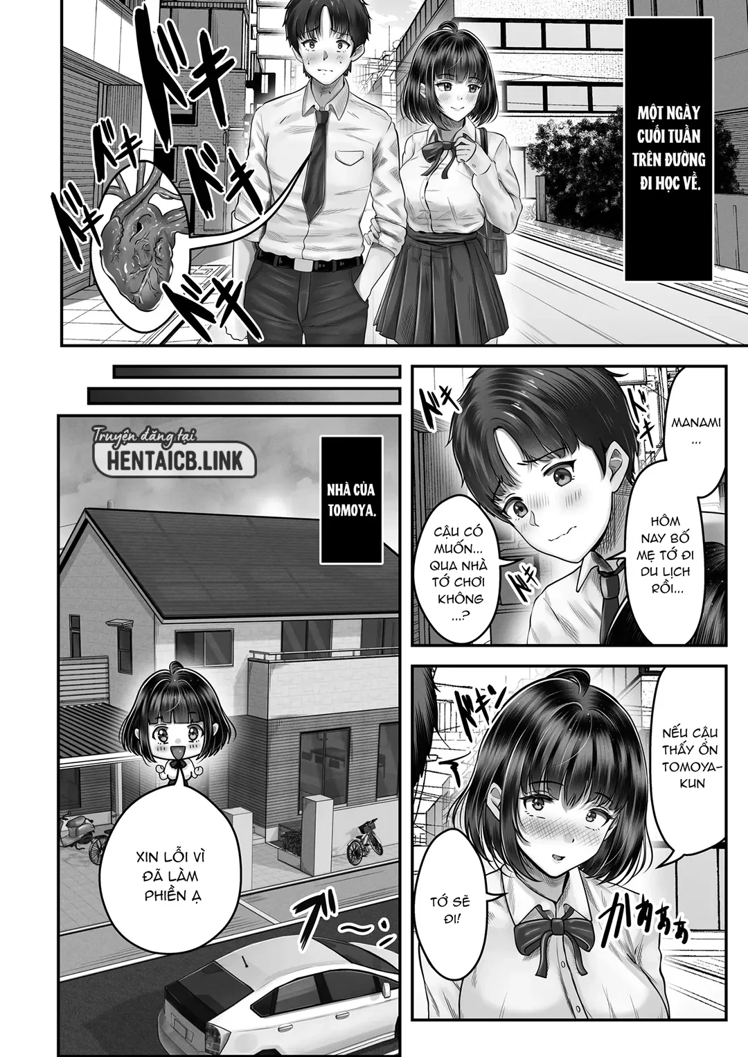 HentaiVN.net - Ảnh 5 - Làm tình với cặp chị em nóng bỏng - Ch. 1