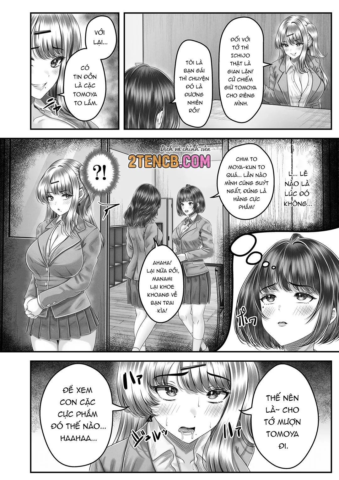 HentaiVN.net - Ảnh 10 - Làm tình với cặp chị em nóng bỏng - Chap 3 - Khủng hoảng hai chị em