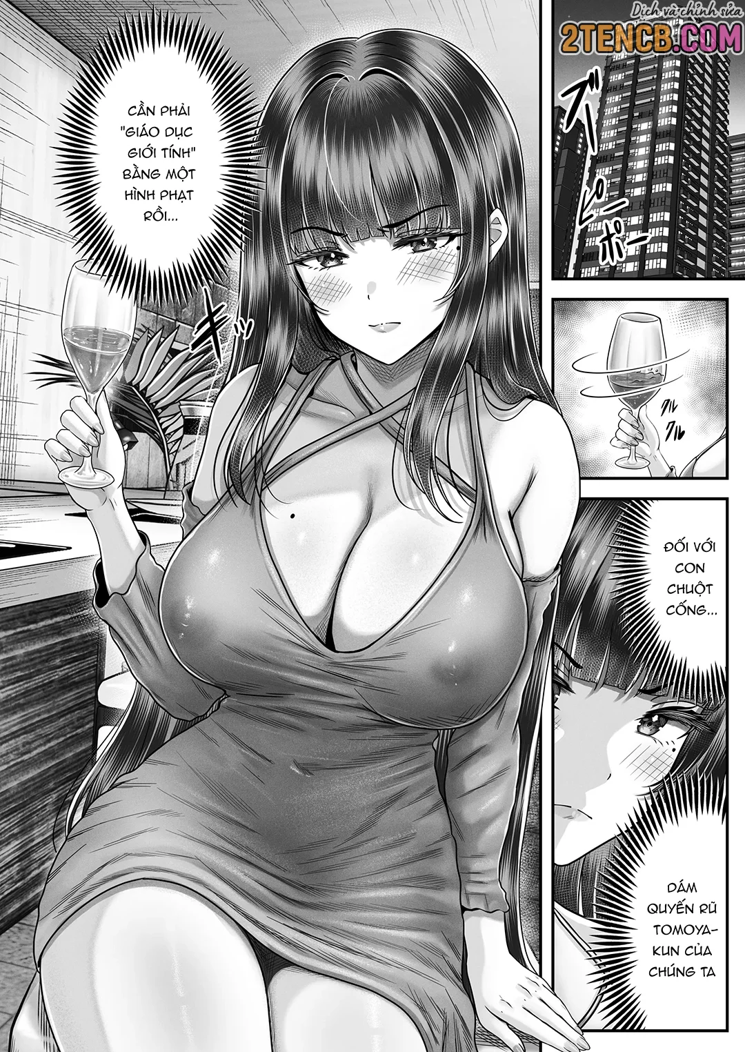 HentaiVN.net - Ảnh 12 - Làm tình với cặp chị em nóng bỏng - Chap 3 - Khủng hoảng hai chị em