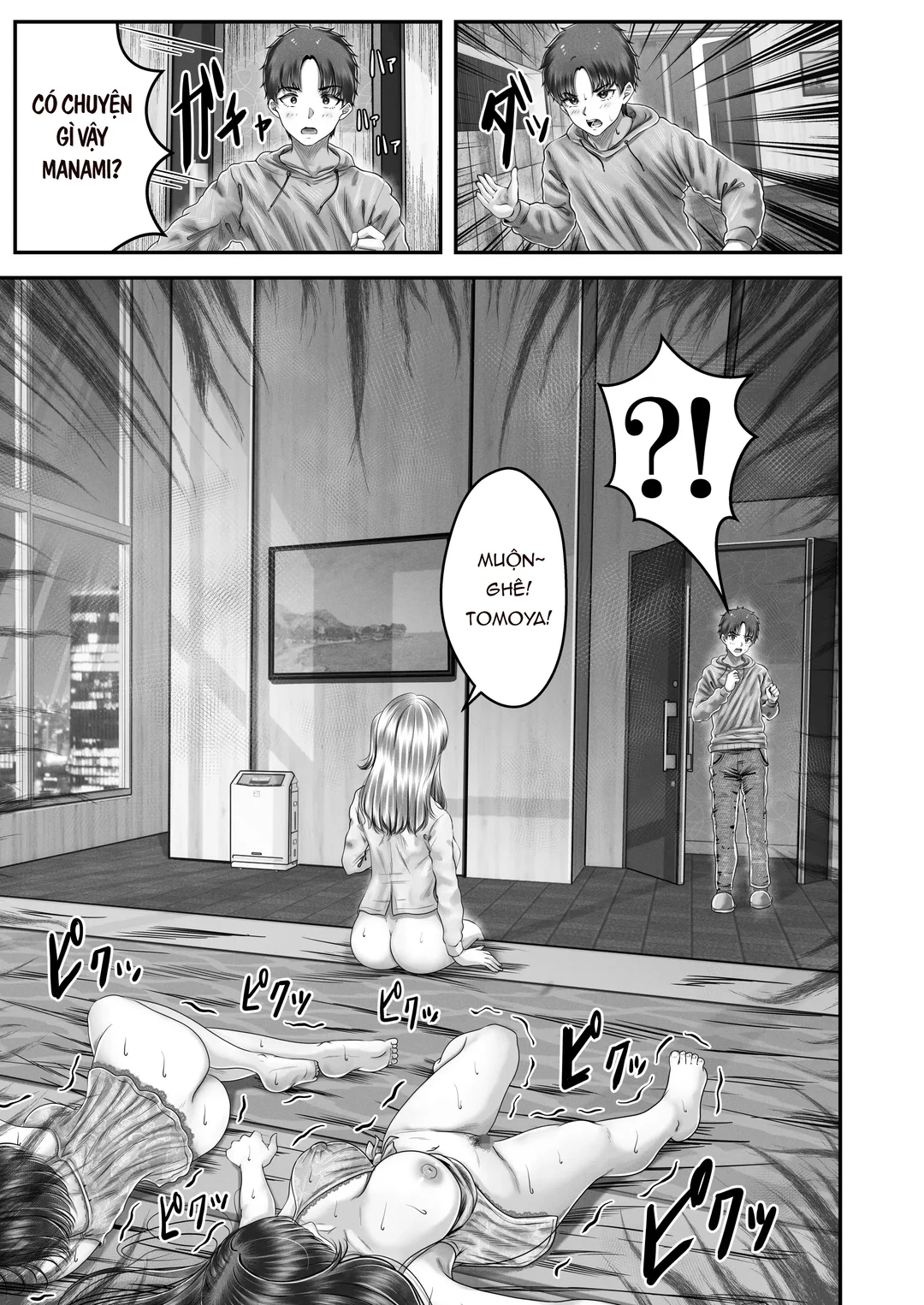HentaiVN.net - Ảnh 29 - Làm tình với cặp chị em nóng bỏng - Chap 3 - Khủng hoảng hai chị em