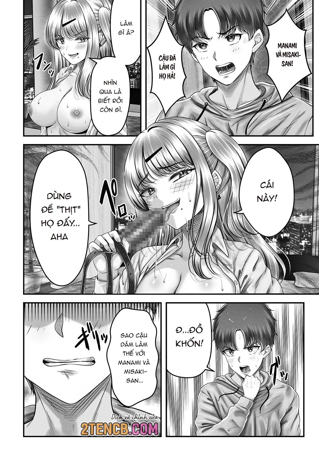 HentaiVN.net - Ảnh 30 - Làm tình với cặp chị em nóng bỏng - Chap 3 - Khủng hoảng hai chị em