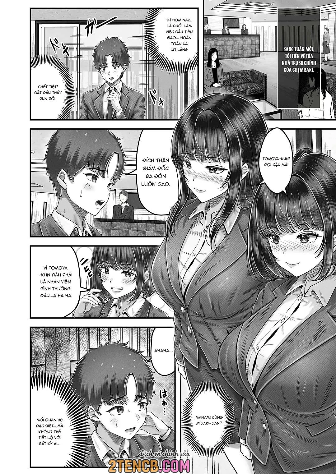 HentaiVN.net - Ảnh 12 - Làm tình với cặp chị em nóng bỏng - Chap 4