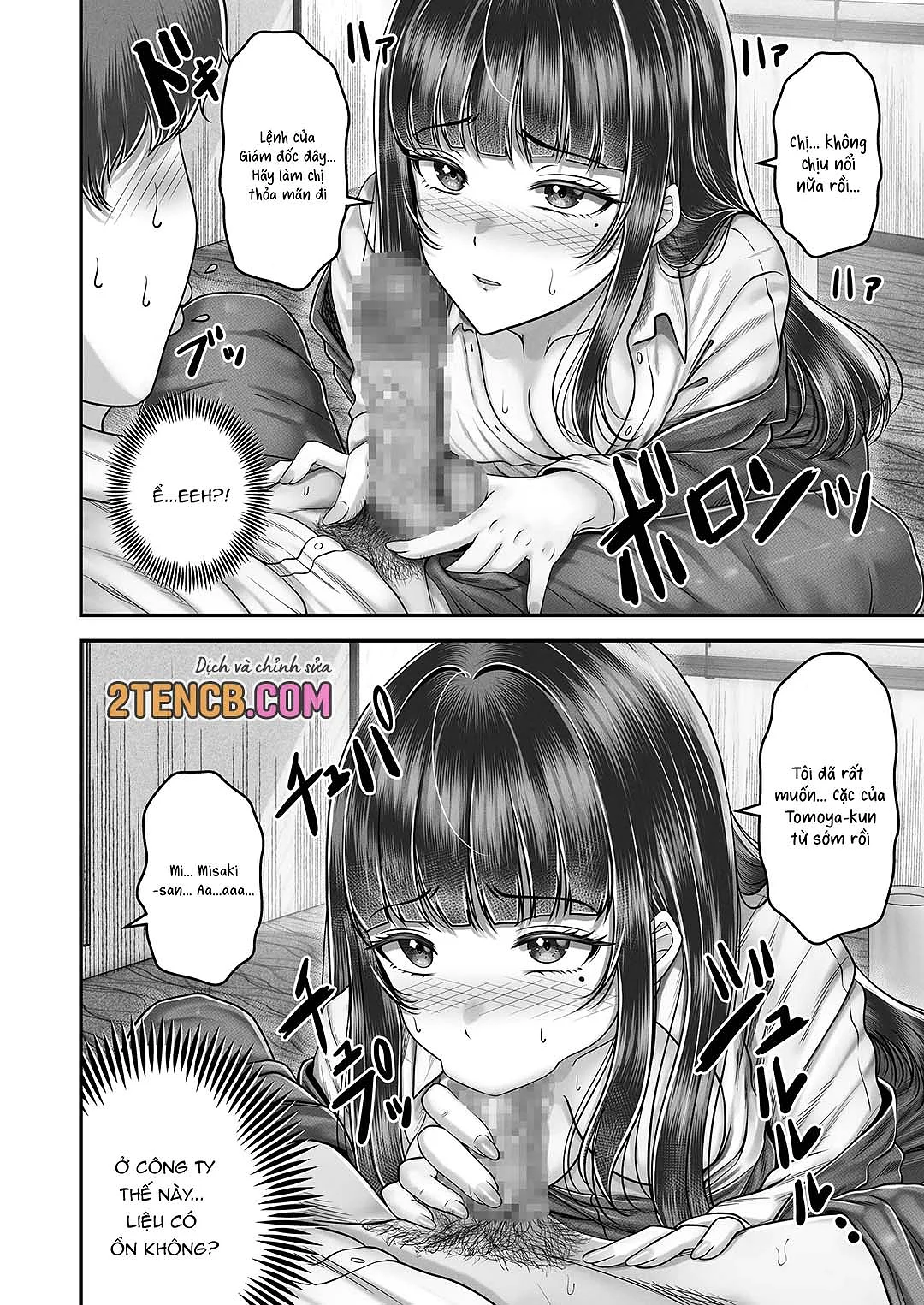 HentaiVN.net - Ảnh 18 - Làm tình với cặp chị em nóng bỏng - Chap 4