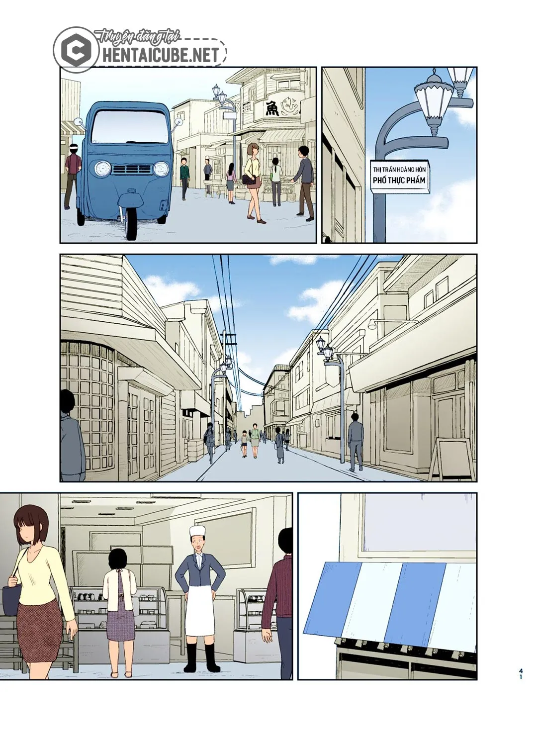 HentaiVN.net - Ảnh 41 - Mỗi ngày của mẹ [Haha Naru Nichijou | Everyday of a Mother] - Oneshot