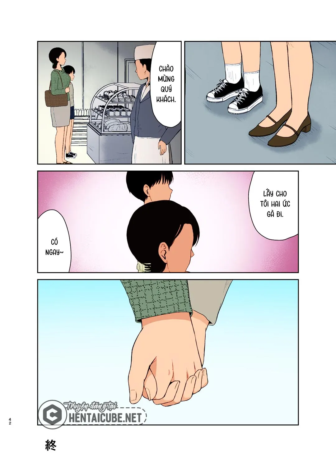 HentaiVN.net - Ảnh 42 - Mỗi ngày của mẹ [Haha Naru Nichijou | Everyday of a Mother] - Oneshot