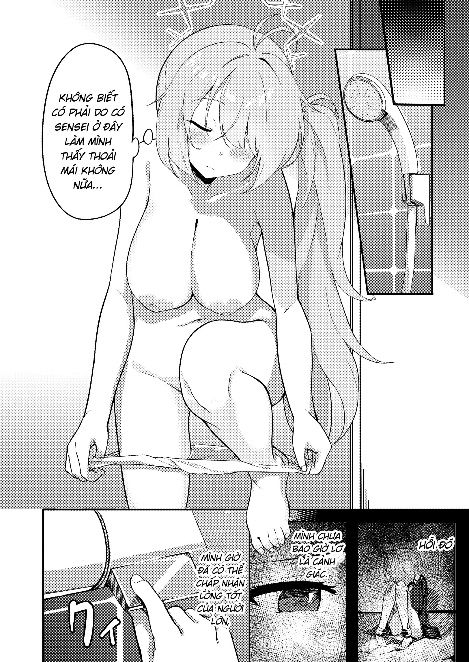 HentaiVN.net - Ảnh 4 - Em không muốn gì đó thú vị hơn lọ sao? - oneshot