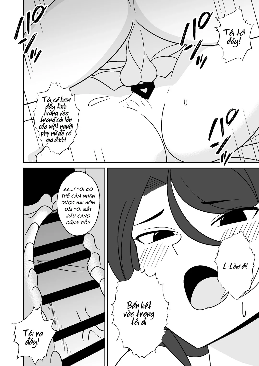 HentaiVN.net - Ảnh 17 - Làm tình với bà nội trợ mông to - Oneshot