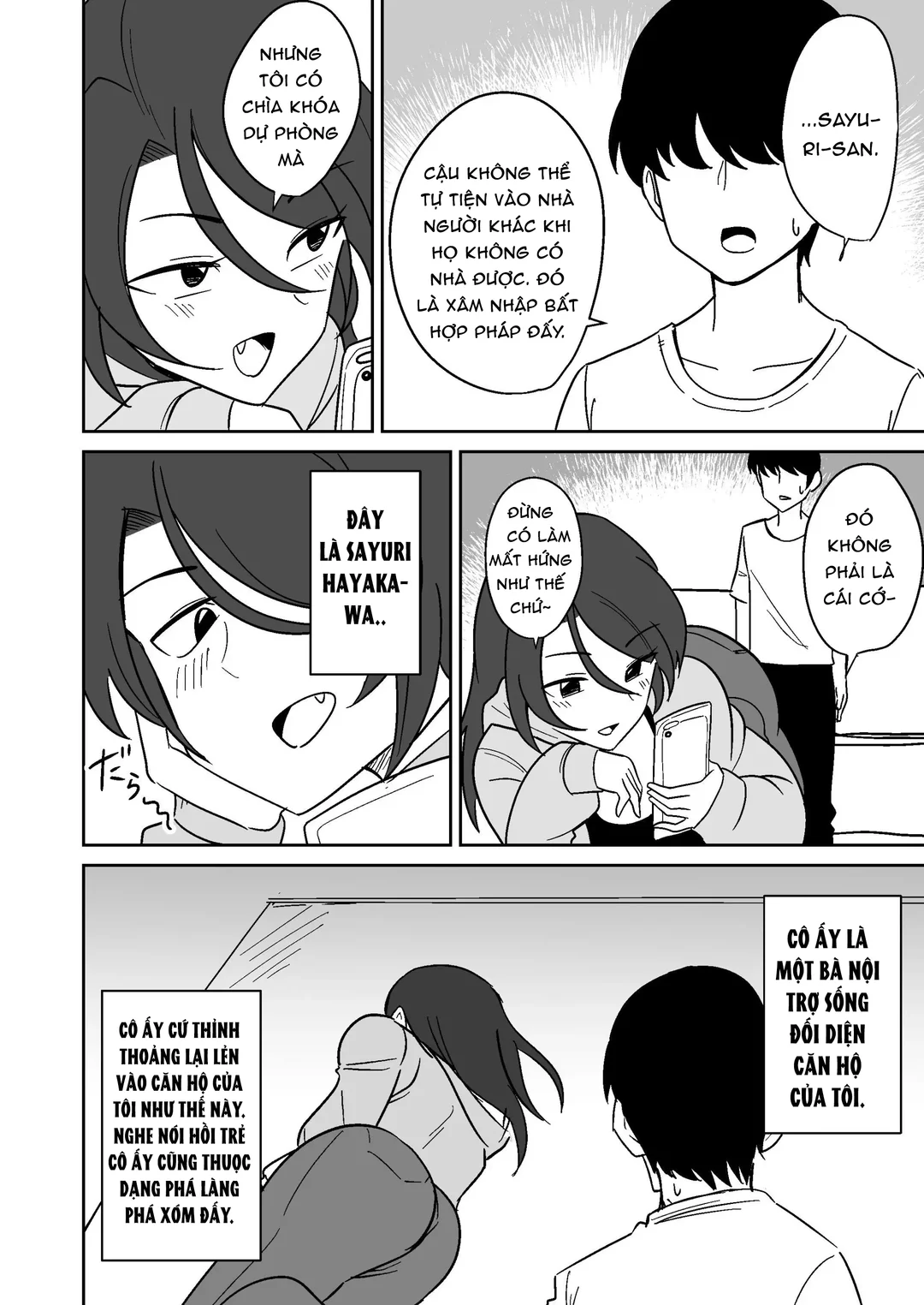 HentaiVN.net - Ảnh 3 - Làm tình với bà nội trợ mông to - Oneshot