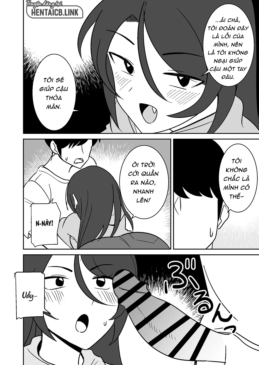 HentaiVN.net - Ảnh 7 - Làm tình với bà nội trợ mông to - Oneshot