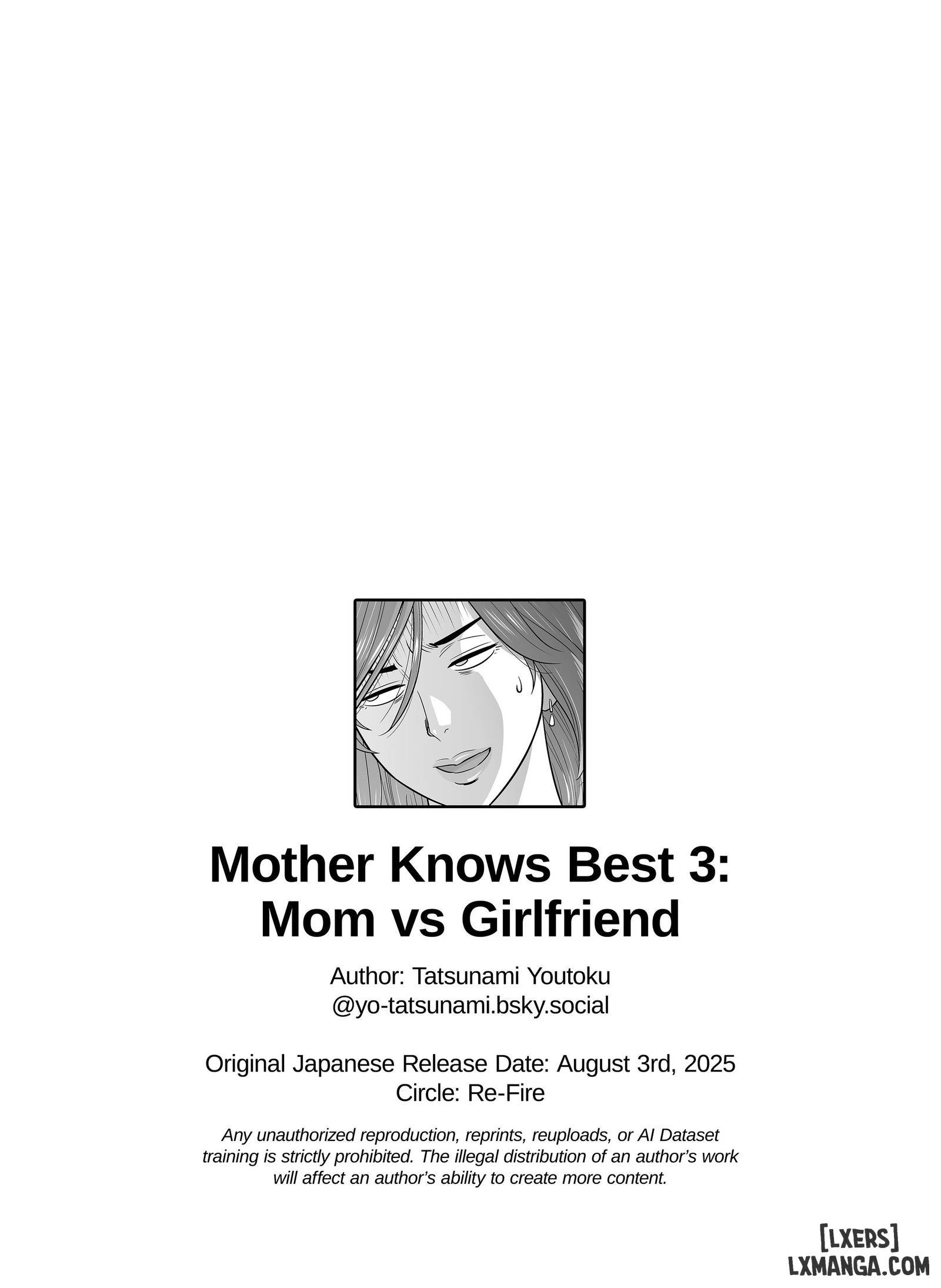 HentaiVN.net - Ảnh 112 - Mother Knows Best 3: Mom vs Girlfriend - Oneshot