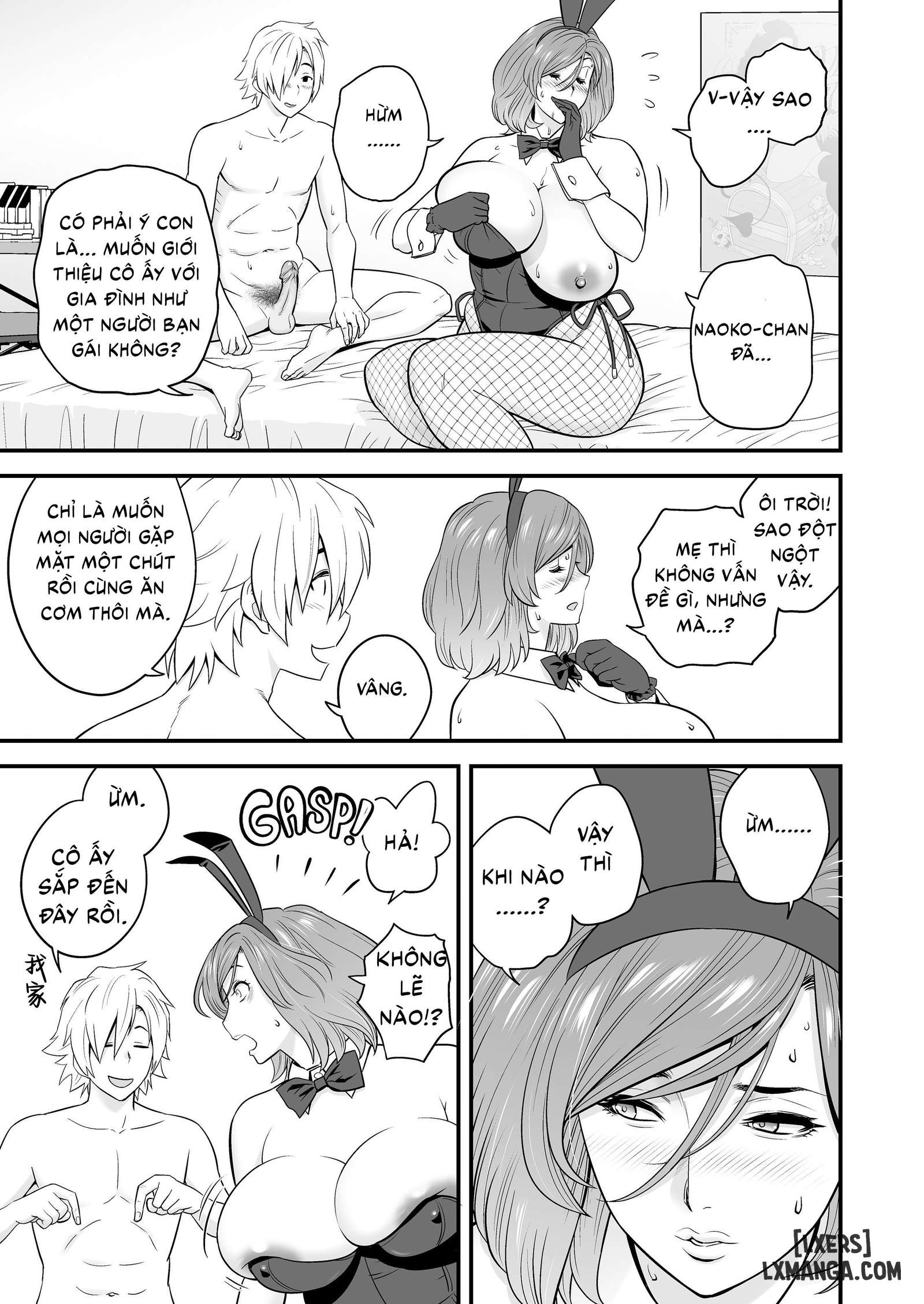 HentaiVN.net - Ảnh 12 - Mother Knows Best 3: Mom vs Girlfriend - Oneshot