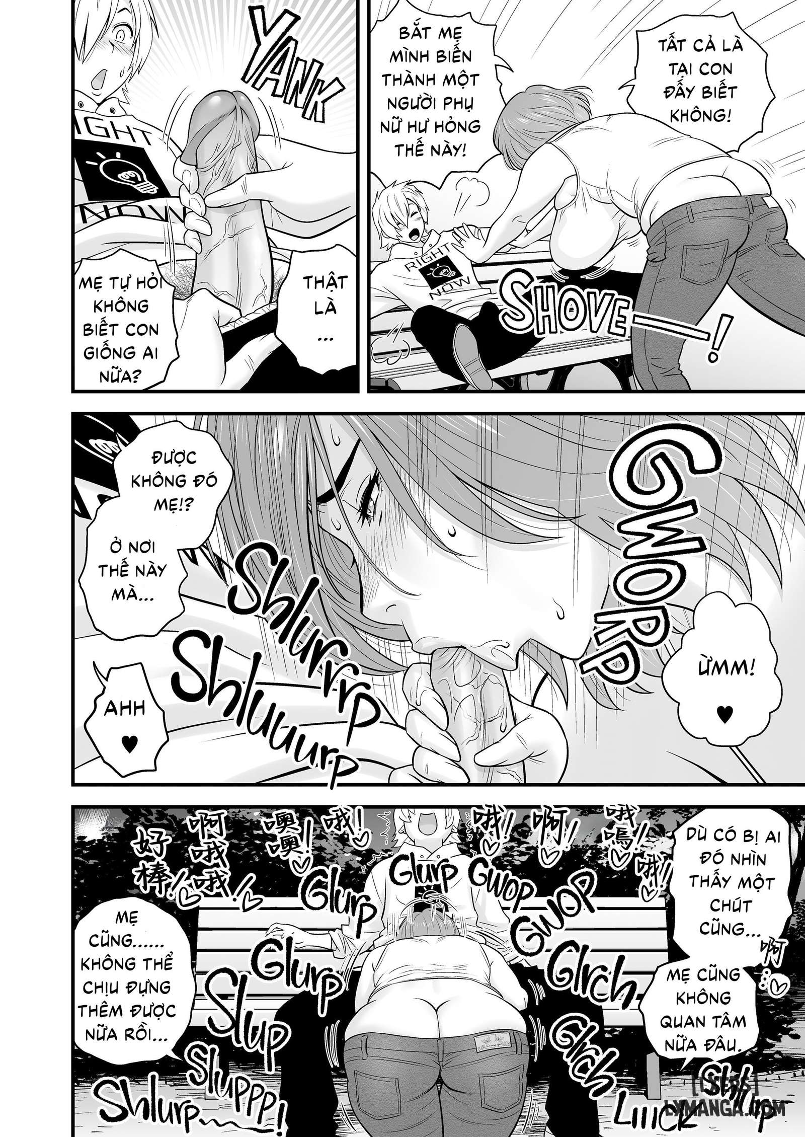 HentaiVN.net - Ảnh 39 - Mother Knows Best 3: Mom vs Girlfriend - Oneshot