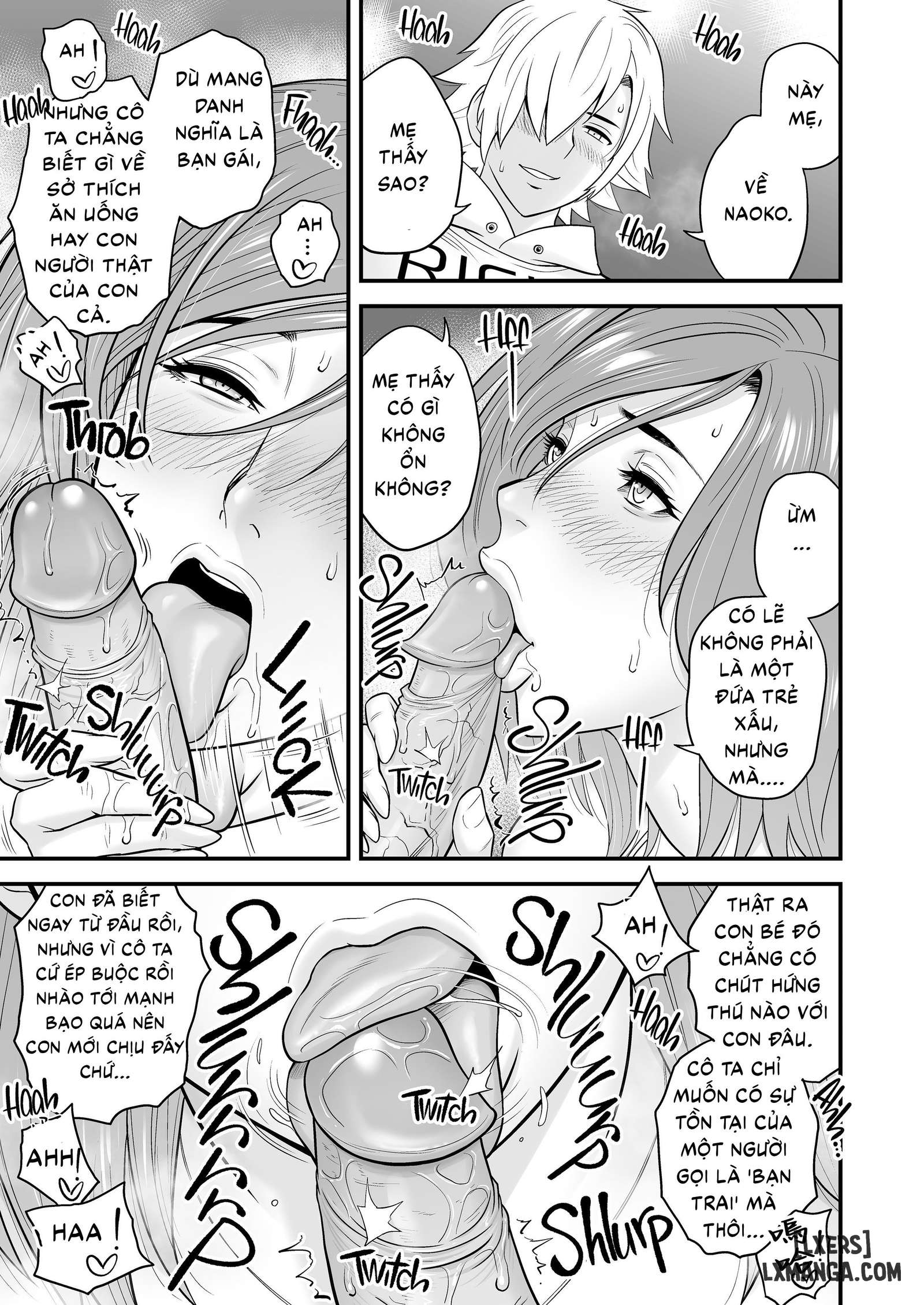 HentaiVN.net - Ảnh 40 - Mother Knows Best 3: Mom vs Girlfriend - Oneshot