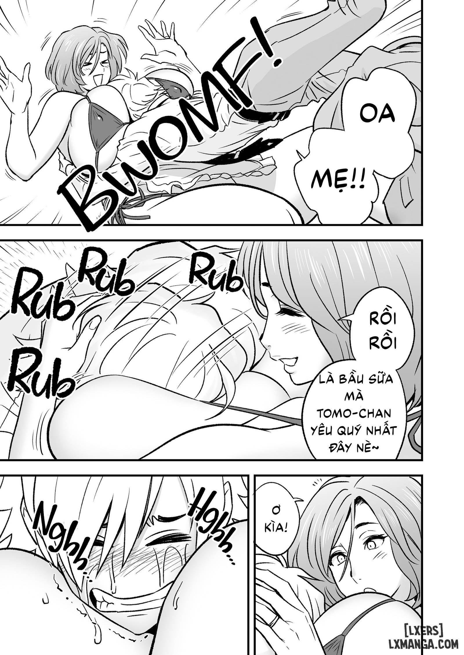 HentaiVN.net - Ảnh 86 - Mother Knows Best 3: Mom vs Girlfriend - Oneshot