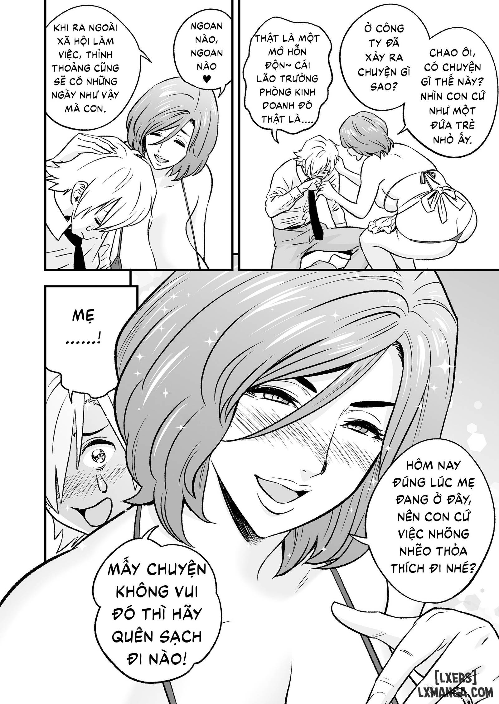 HentaiVN.net - Ảnh 87 - Mother Knows Best 3: Mom vs Girlfriend - Oneshot
