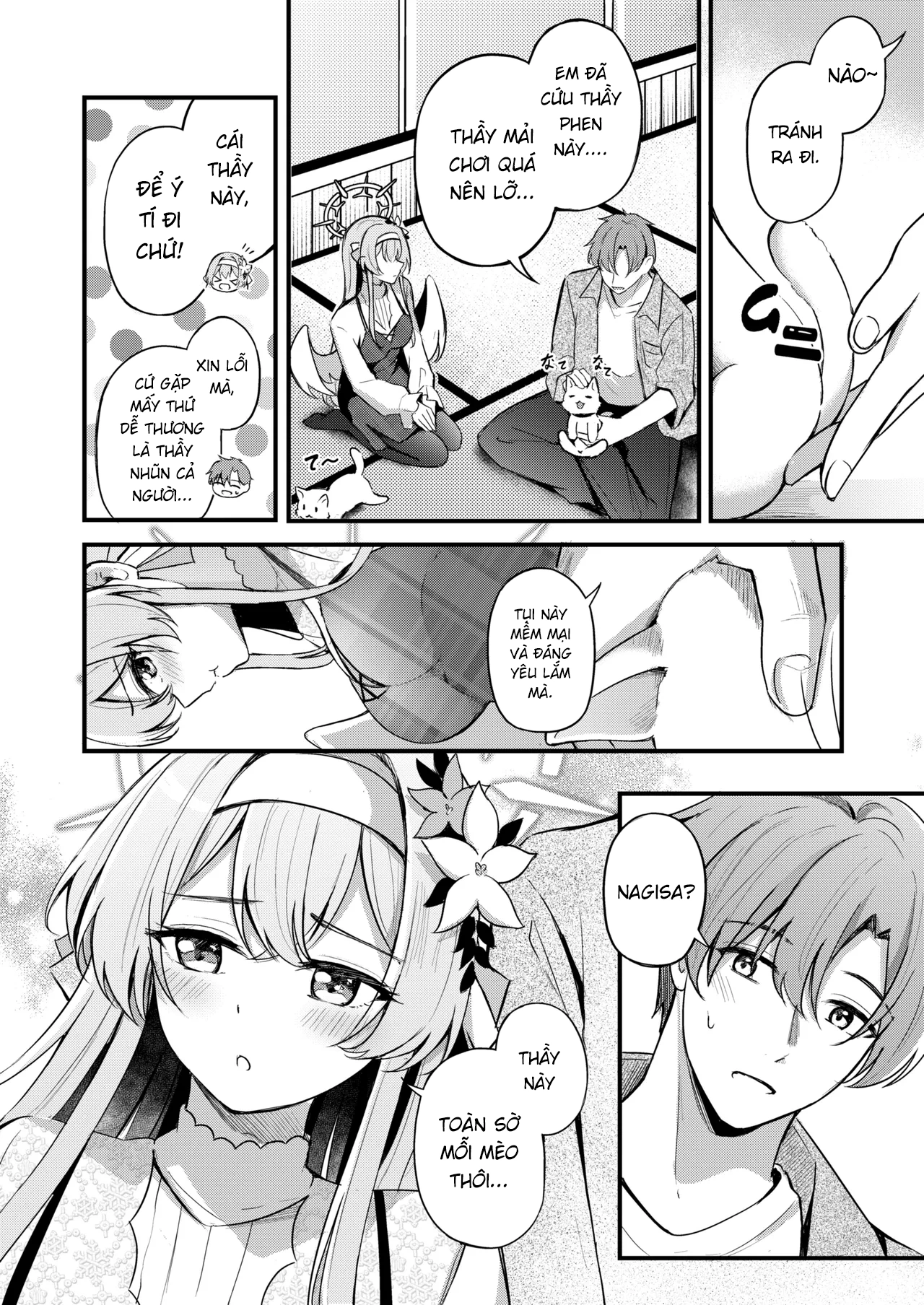 HentaiVN.net - Ảnh 4 - Thầy có ghét gái hư như em không? - One shot khô dái
