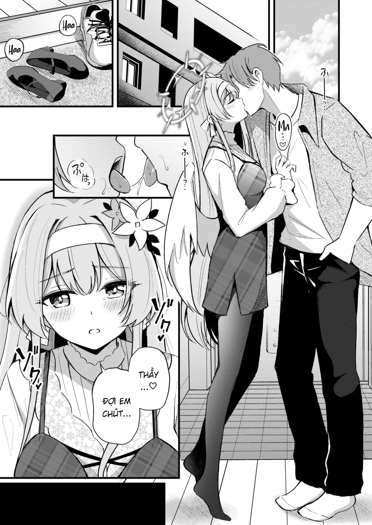 HentaiVN.net - Ảnh 7 - Thầy có ghét gái hư như em không? - One shot khô dái