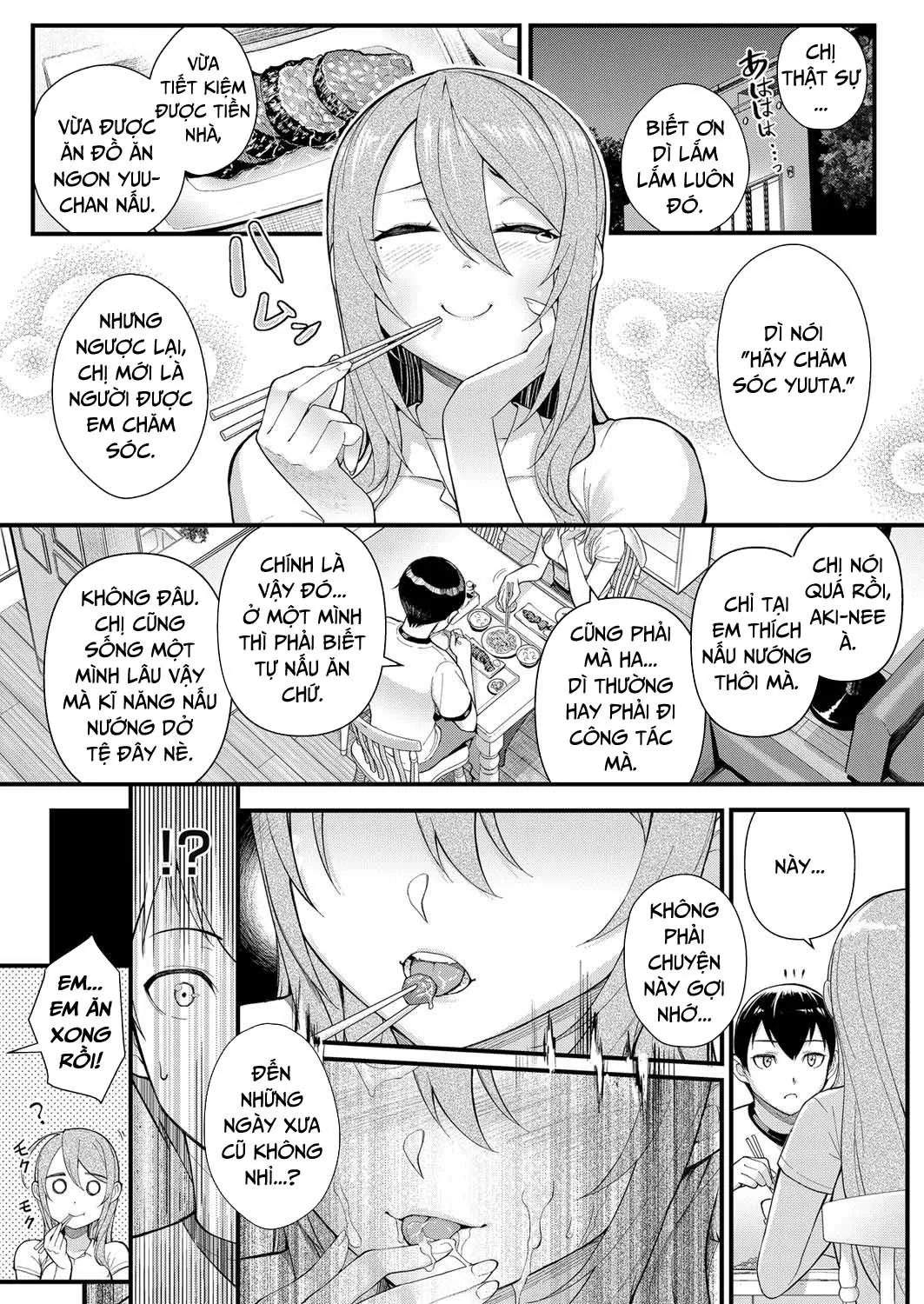 HentaiVN.net - Ảnh 4 - Can't Forget My Cousin's Beautiful Body~ [Dekiai X Shuuchaku; Infatuation X Obsession] - Chap 1