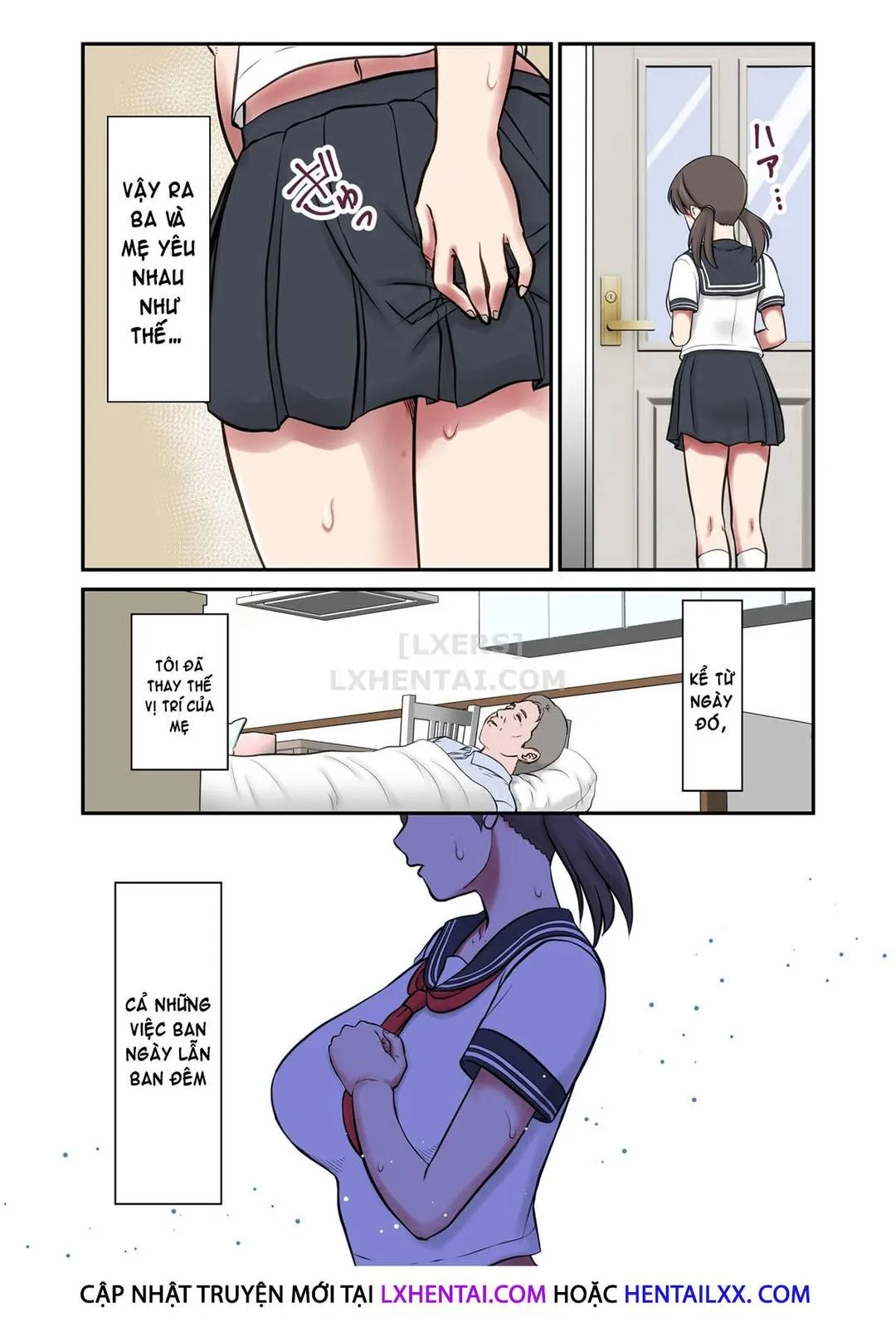 HentaiVN.net - Ảnh 16 - Migawari Tsuma [-Naki Haha No Kawari Ni Chichioya Ni Dakareru Musume-] - Chap 1