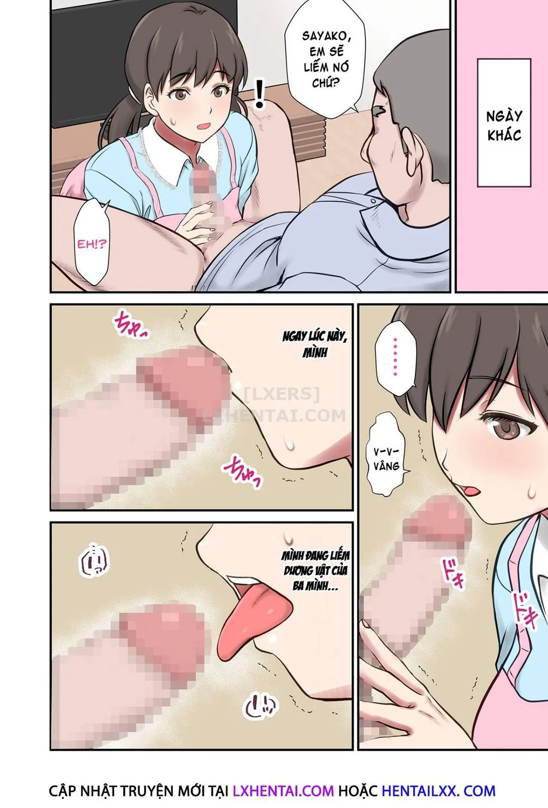 HentaiVN.net - Ảnh 21 - Migawari Tsuma [-Naki Haha No Kawari Ni Chichioya Ni Dakareru Musume-] - Chap 1