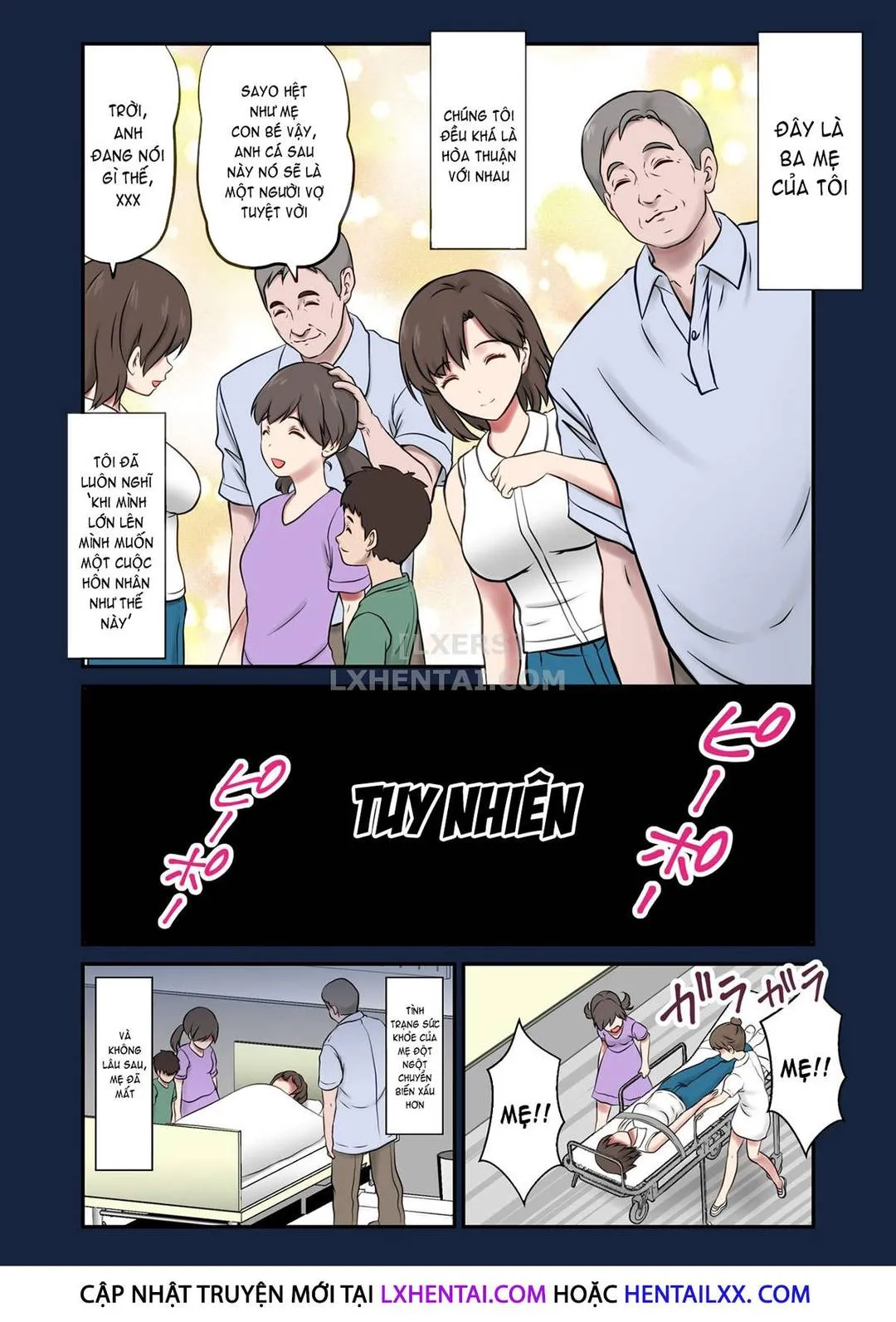 HentaiVN.net - Ảnh 3 - Migawari Tsuma [-Naki Haha No Kawari Ni Chichioya Ni Dakareru Musume-] - Chap 1