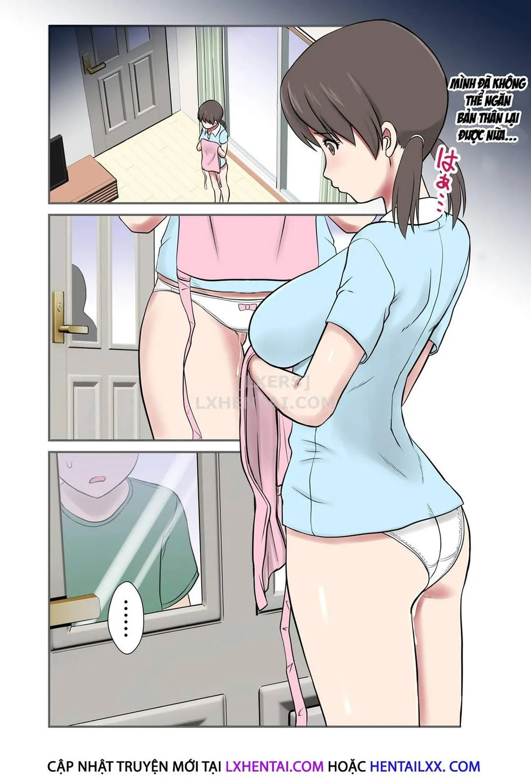 HentaiVN.net - Ảnh 30 - Migawari Tsuma [-Naki Haha No Kawari Ni Chichioya Ni Dakareru Musume-] - Chap 1