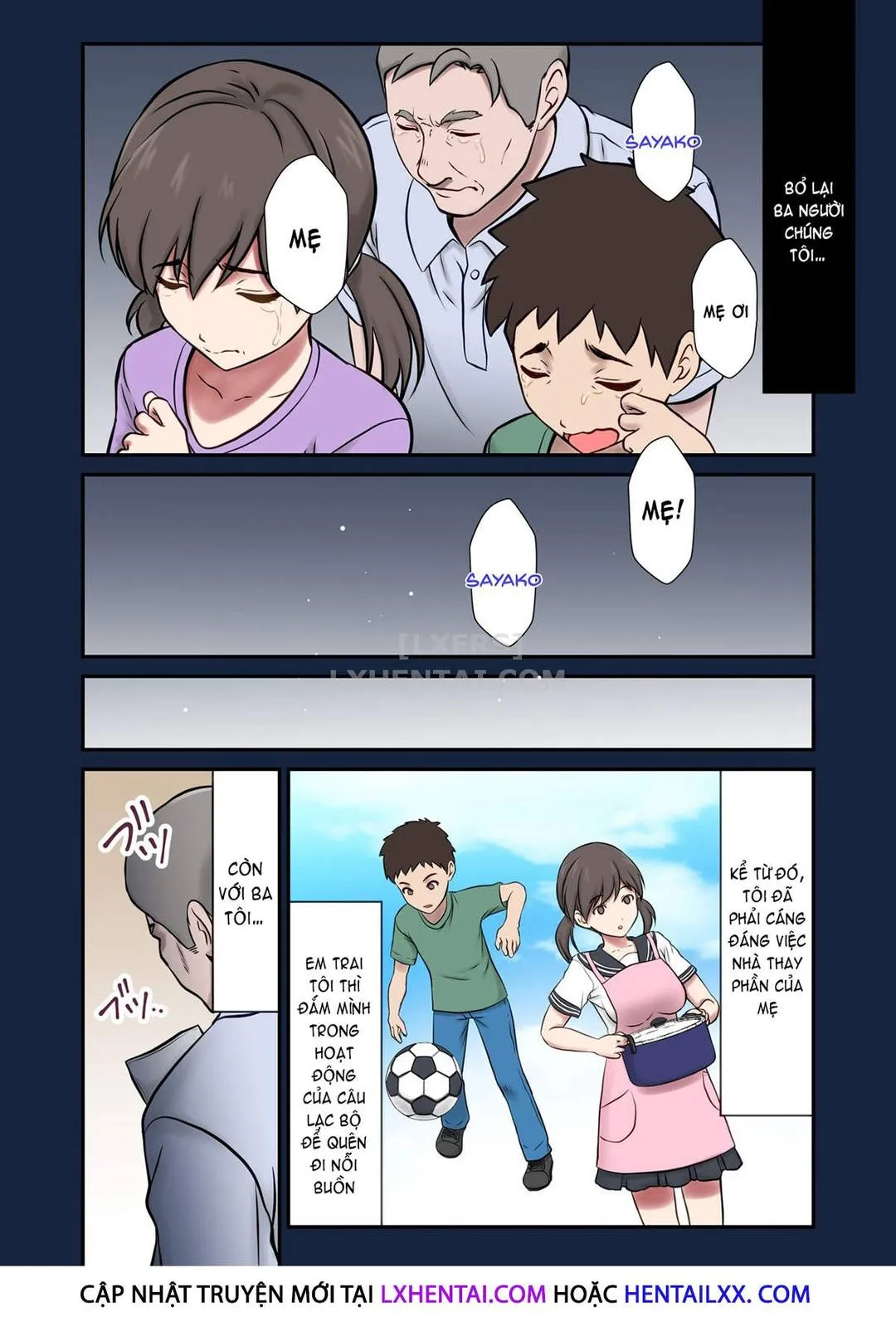 HentaiVN.net - Ảnh 4 - Migawari Tsuma [-Naki Haha No Kawari Ni Chichioya Ni Dakareru Musume-] - Chap 1