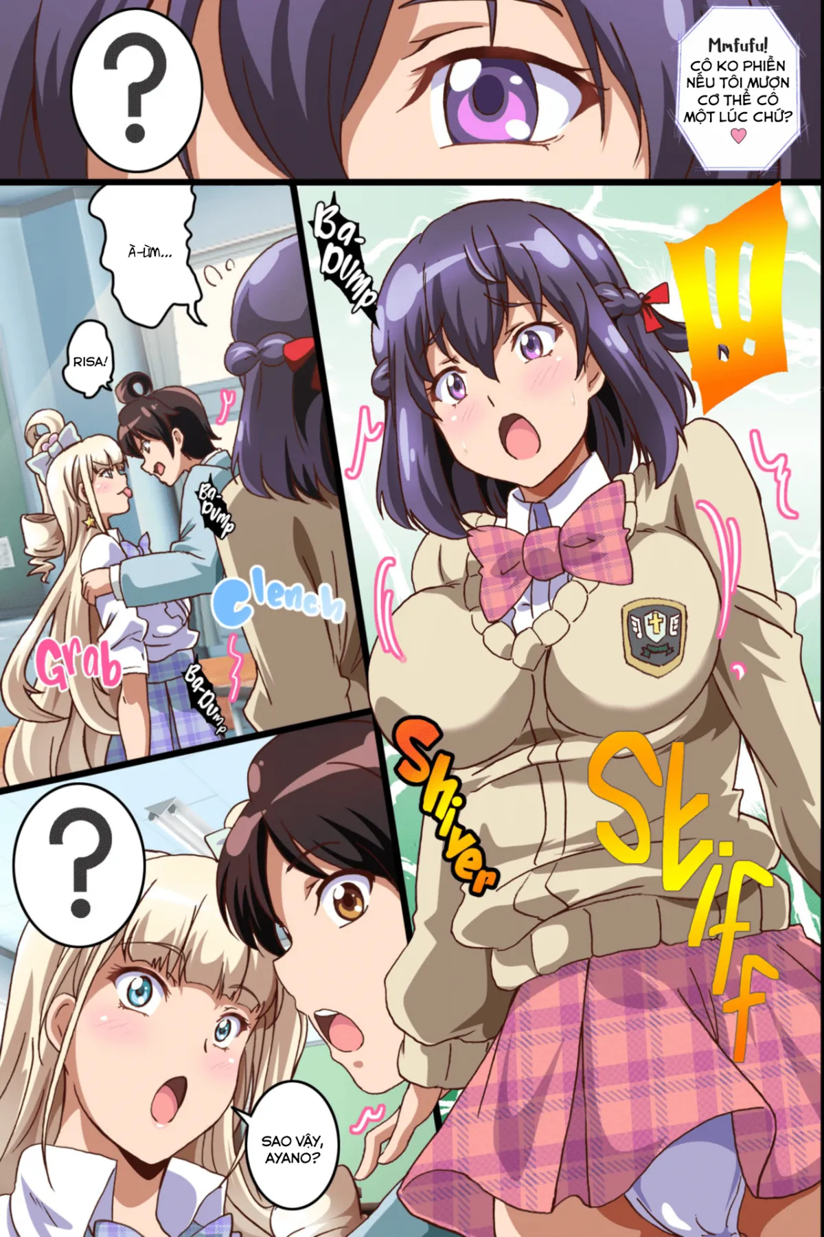 HentaiVN.net - Ảnh 8 - Búp Bê Kích Dục [How an Aspiring Manga Artist Like Me Snagged 2 Sex Friends;Harem Sefure no Tsukurikata;Ecchi na Noroi no Ningyou de Jupojupo 3P Taiken Shichatta Hanashi] - Chap 1 - Hội trưởng! Hãy chiếm lấy em đi!