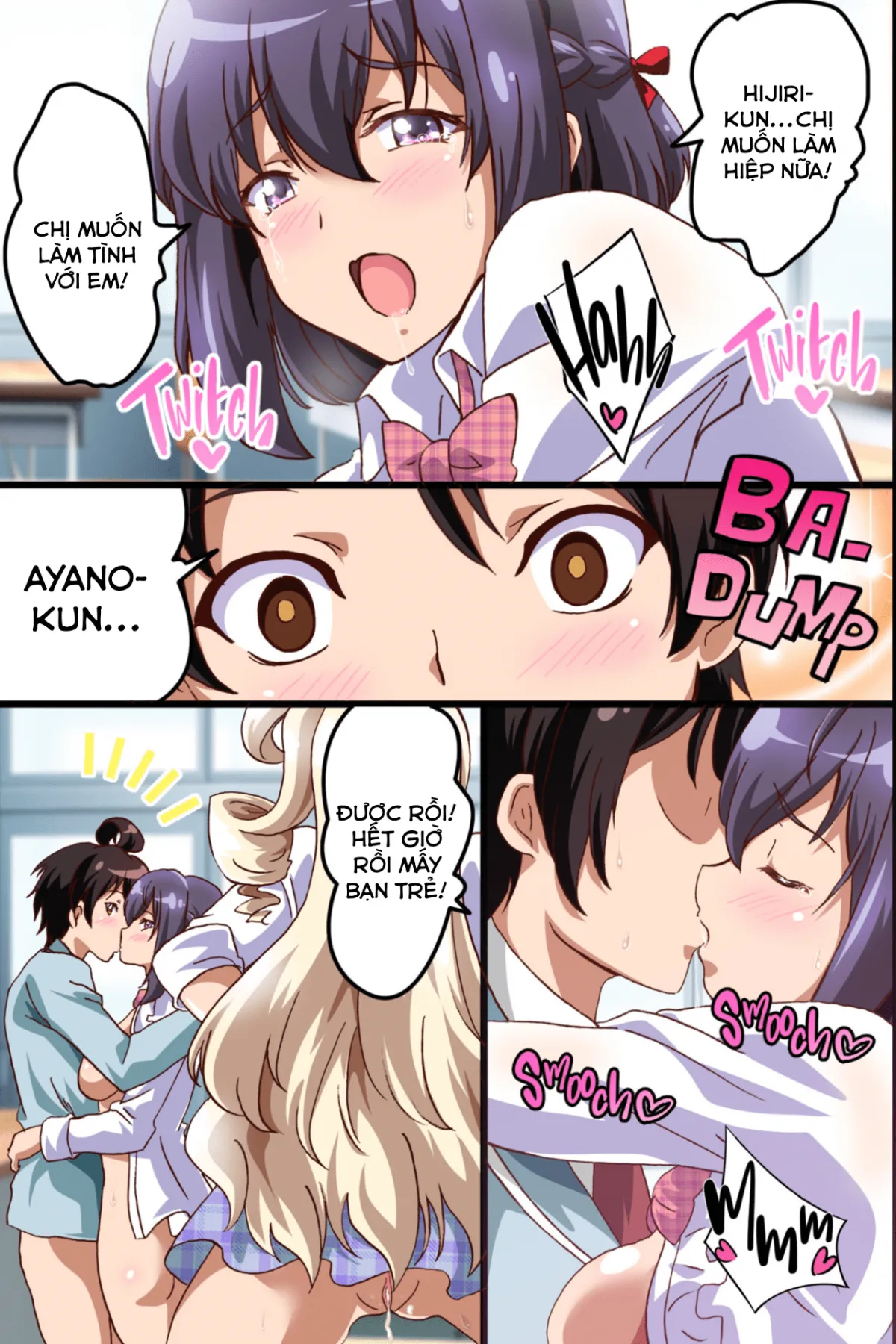 HentaiVN.net - Ảnh 10 - Búp Bê Kích Dục [How an Aspiring Manga Artist Like Me Snagged 2 Sex Friends;Harem Sefure no Tsukurikata;Ecchi na Noroi no Ningyou de Jupojupo 3P Taiken Shichatta Hanashi] - Chap 2 - Cùng threesome nào! Risa senpai!