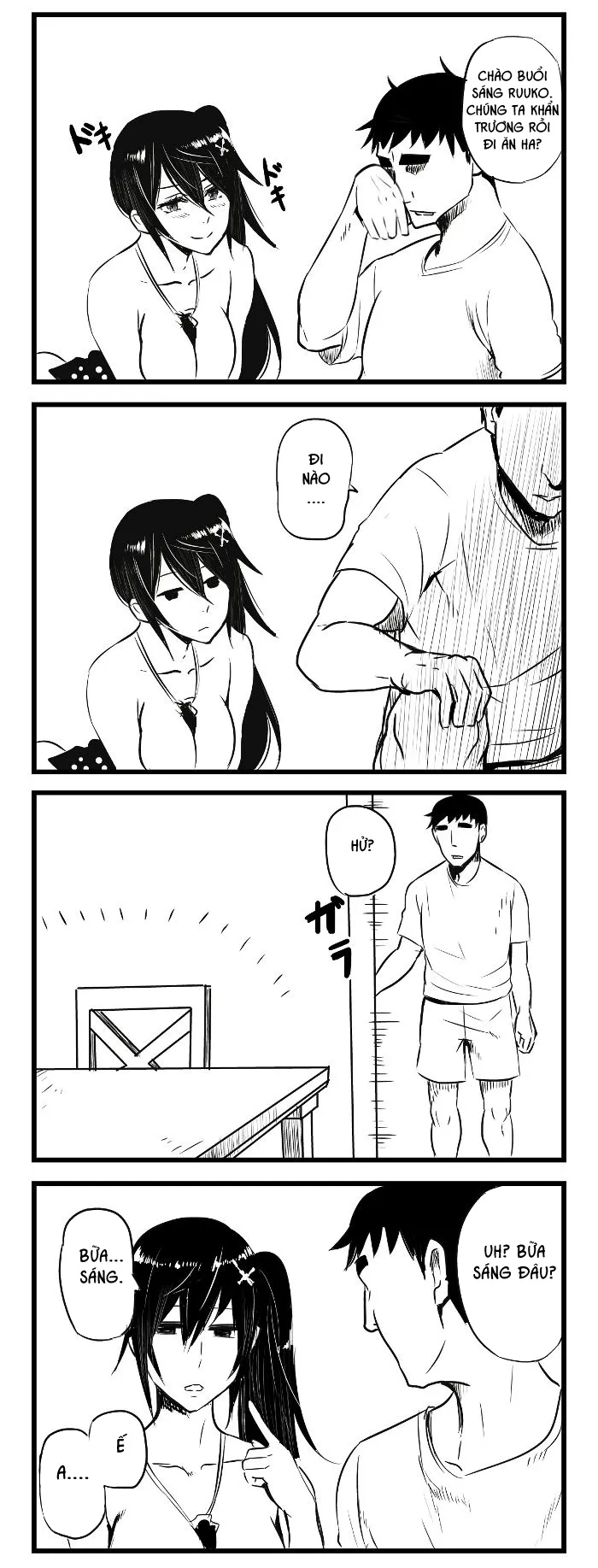 HentaiVN.net - Ảnh 14 - Ruuko-san no Asa - Chap 1