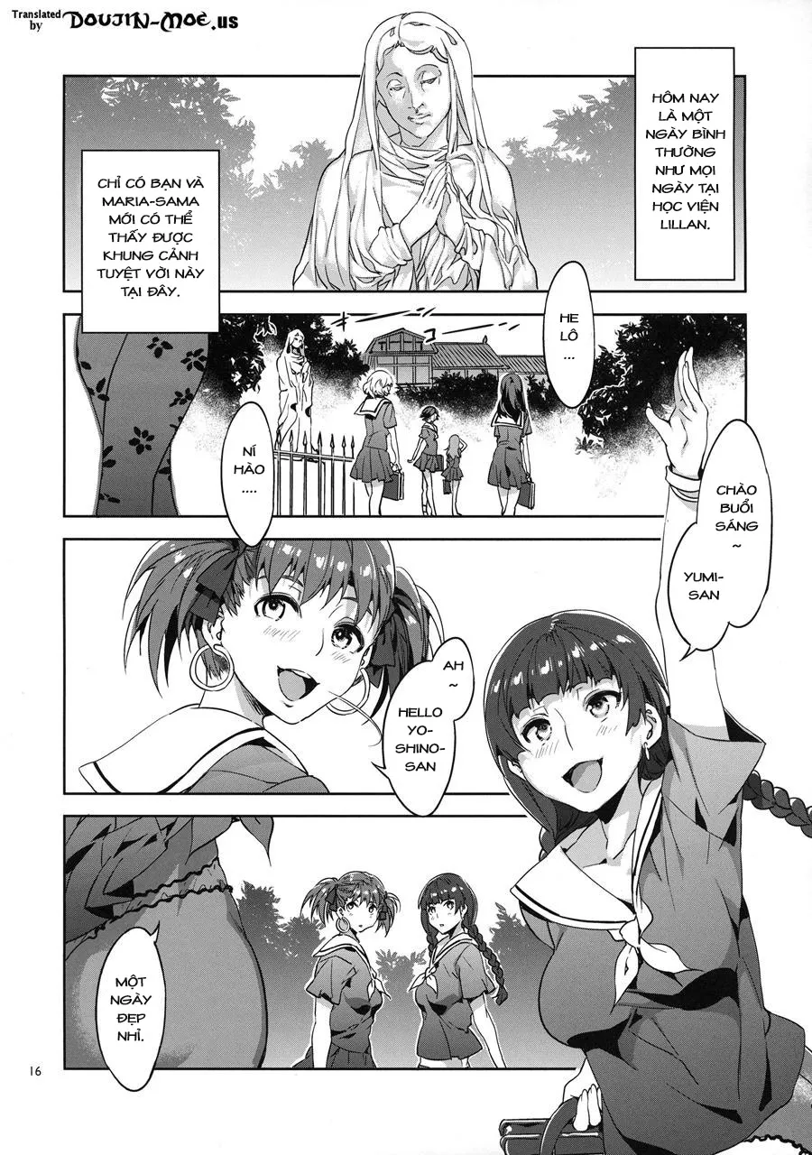 HentaiVN.net - Ảnh 13 - Maria-sama ga Miteru Baishun 6 - Chap 6