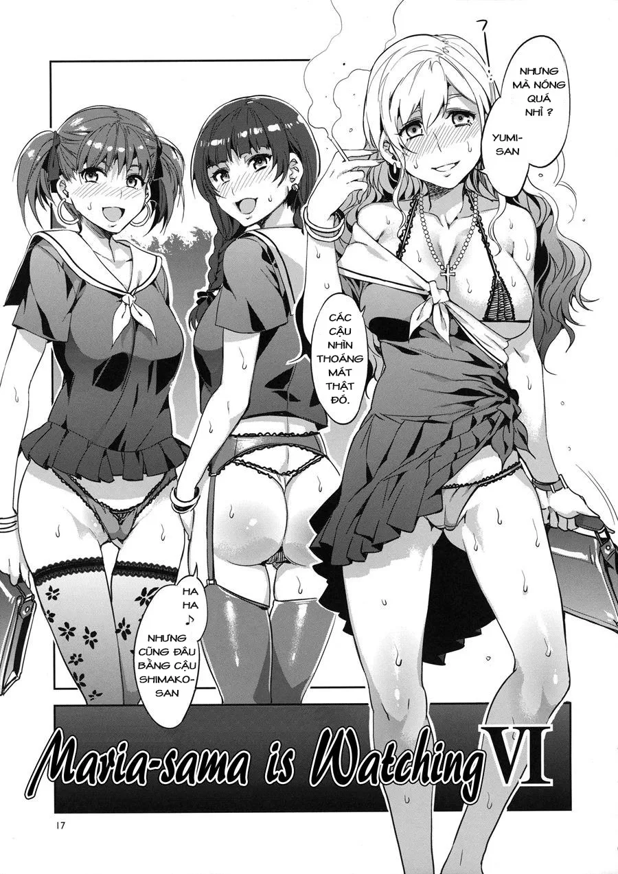 HentaiVN.net - Ảnh 14 - Maria-sama ga Miteru Baishun 6 - Chap 6
