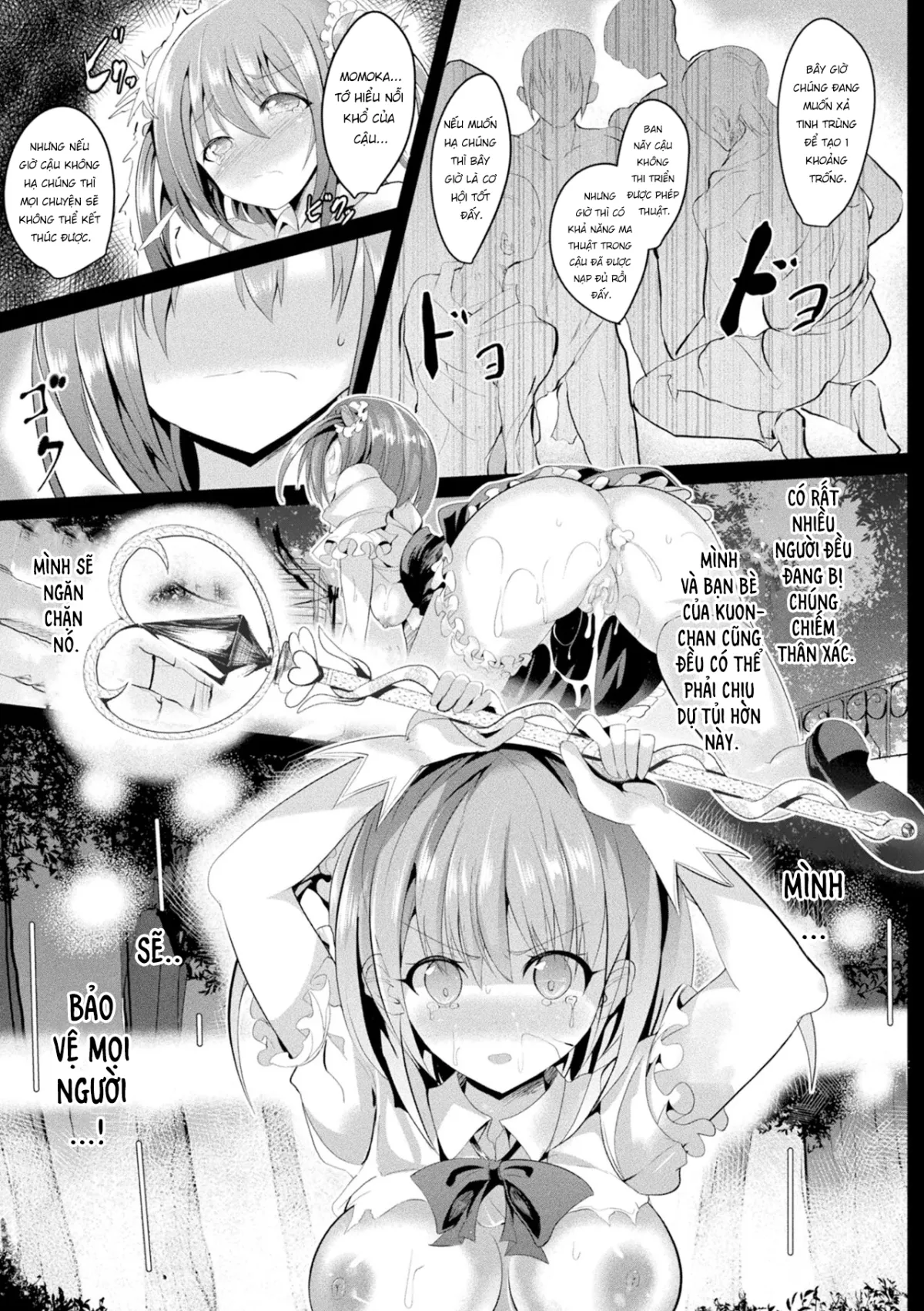 HentaiVN.net - Ảnh 23 - Thiếu nữ ma thuật [Mahou Shoujo Martel Rare] - Chap 3