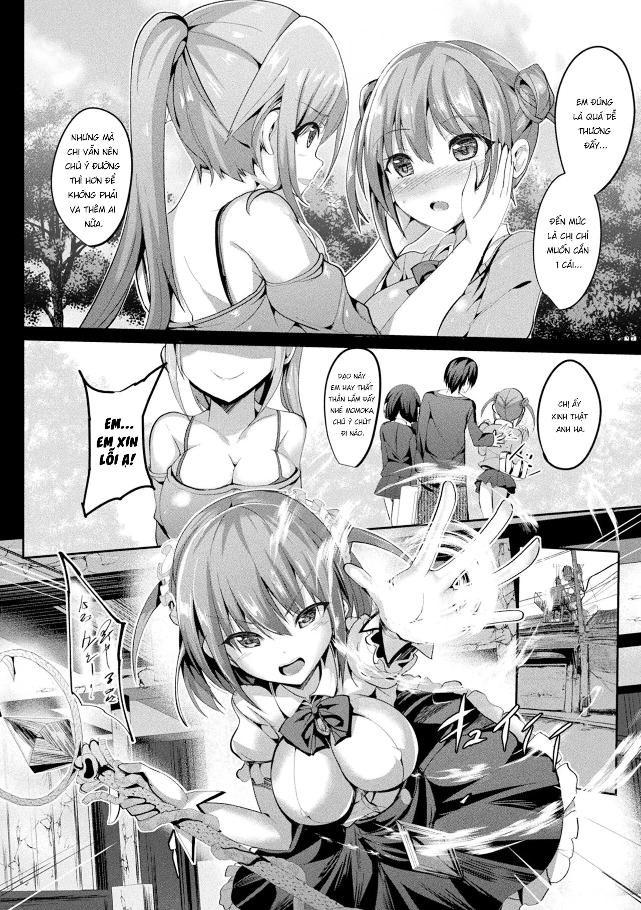 HentaiVN.net - Ảnh 4 - Thiếu nữ ma thuật [Mahou Shoujo Martel Rare] - Chap 7
