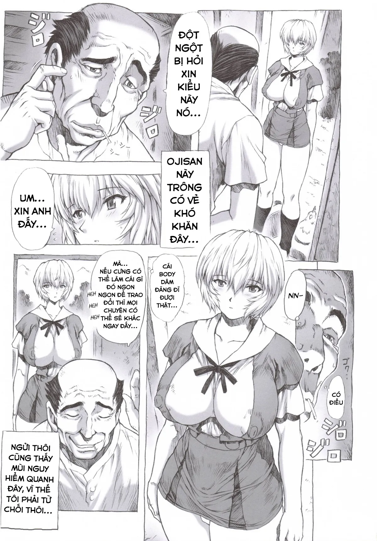 HentaiVN.net - Ảnh 7 - Ayanami Dai - Chap 1: Về quê tránh dịch Covid cùng Ayanami-chan (Có che)