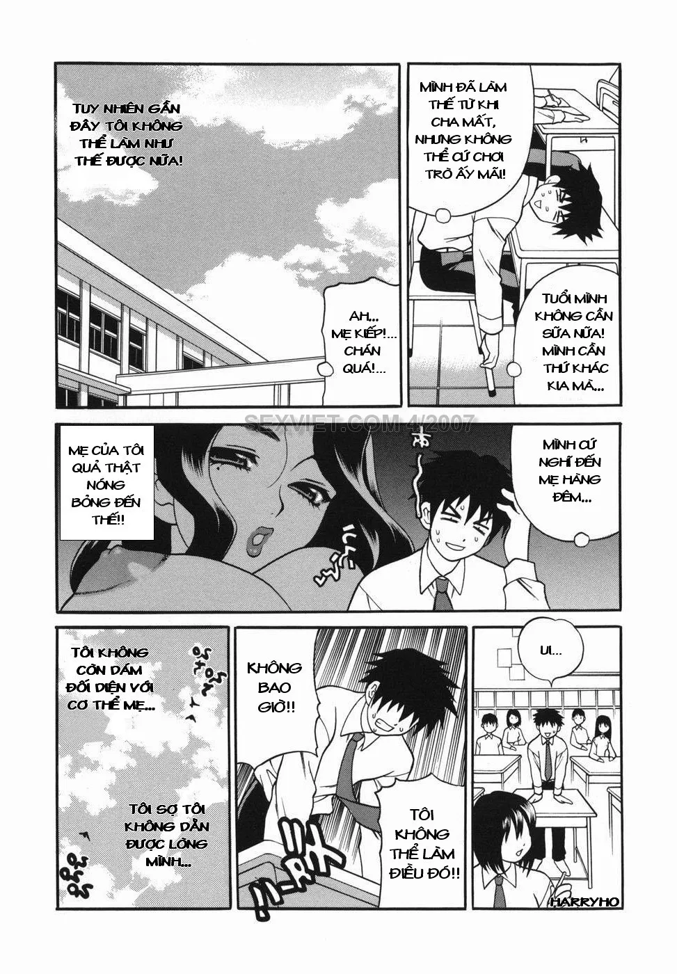 HentaiVN.net - Ảnh 6 - Bầu sữa mẹ [Milk Mama] - Chap 1