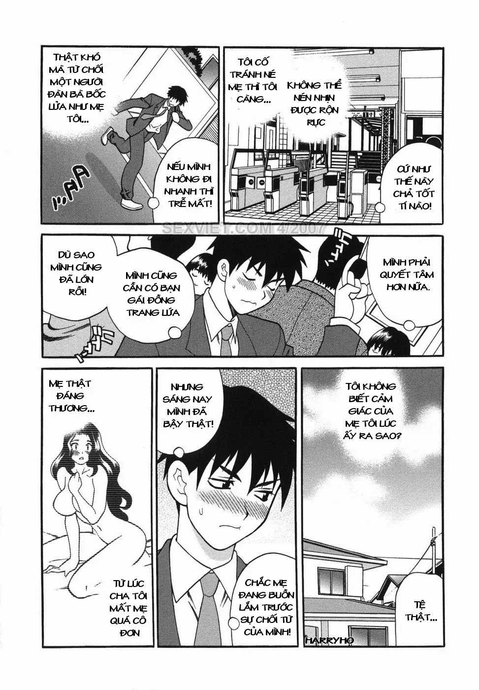 HentaiVN.net - Ảnh 4 - Bầu sữa mẹ [Milk Mama] - Chap 2