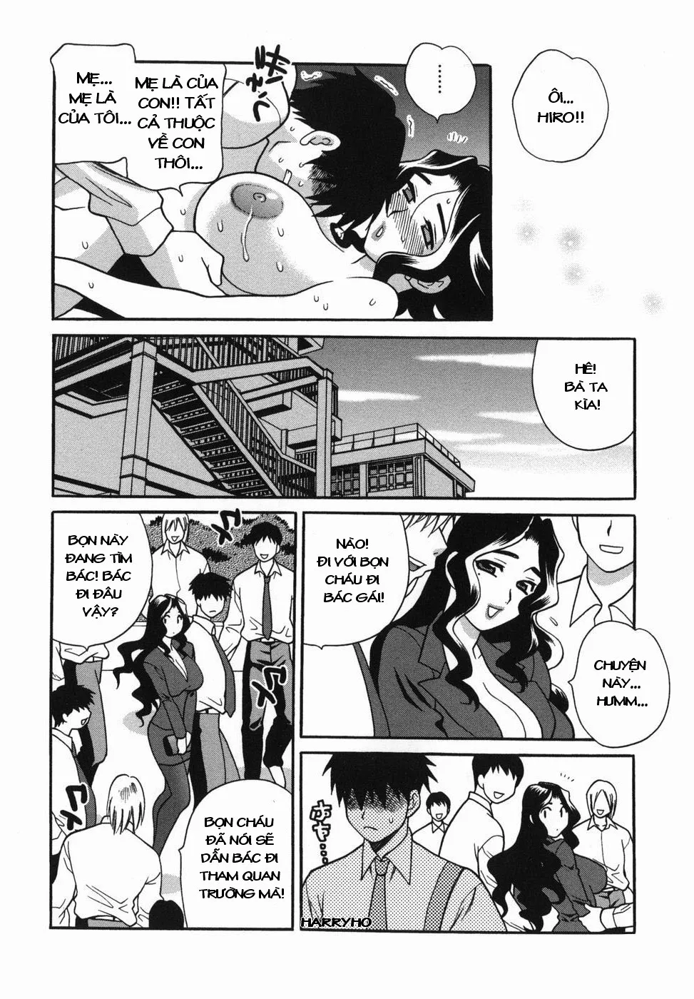 HentaiVN.net - Ảnh 18 - Bầu sữa mẹ [Milk Mama] - Chap 3