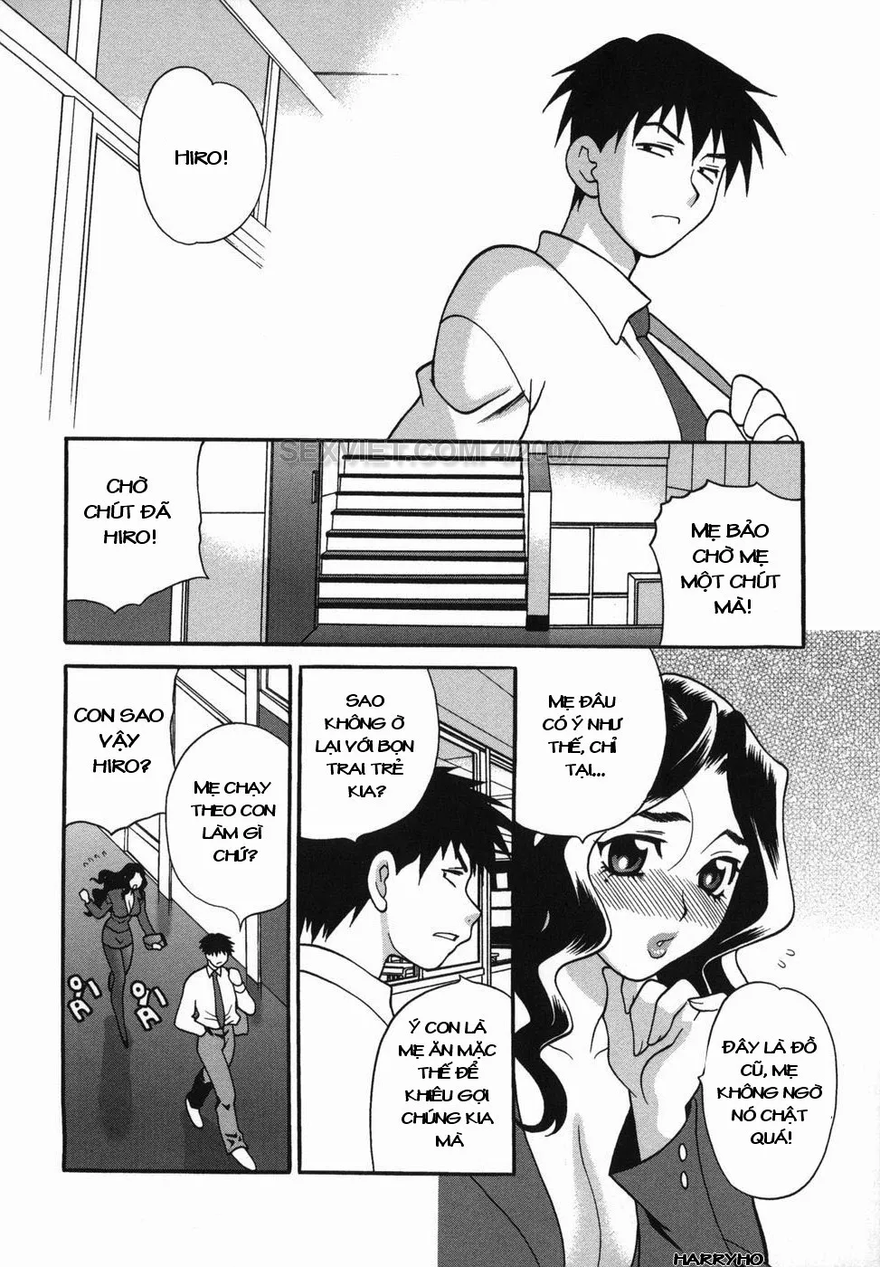 HentaiVN.net - Ảnh 6 - Bầu sữa mẹ [Milk Mama] - Chap 3
