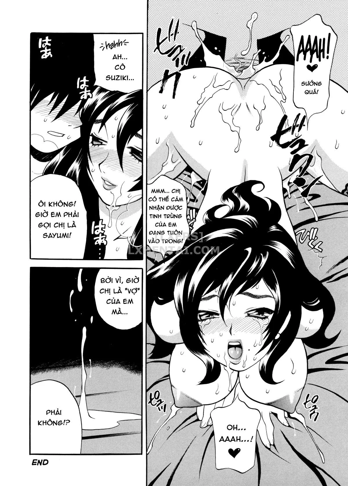 HentaiVN.net - Ảnh 10 - Bầu sữa mẹ [Milk Mama] - Chap 4