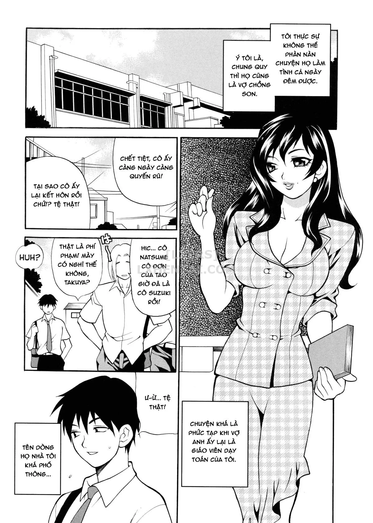 HentaiVN.net - Ảnh 3 - Bầu sữa mẹ [Milk Mama] - Chap 4